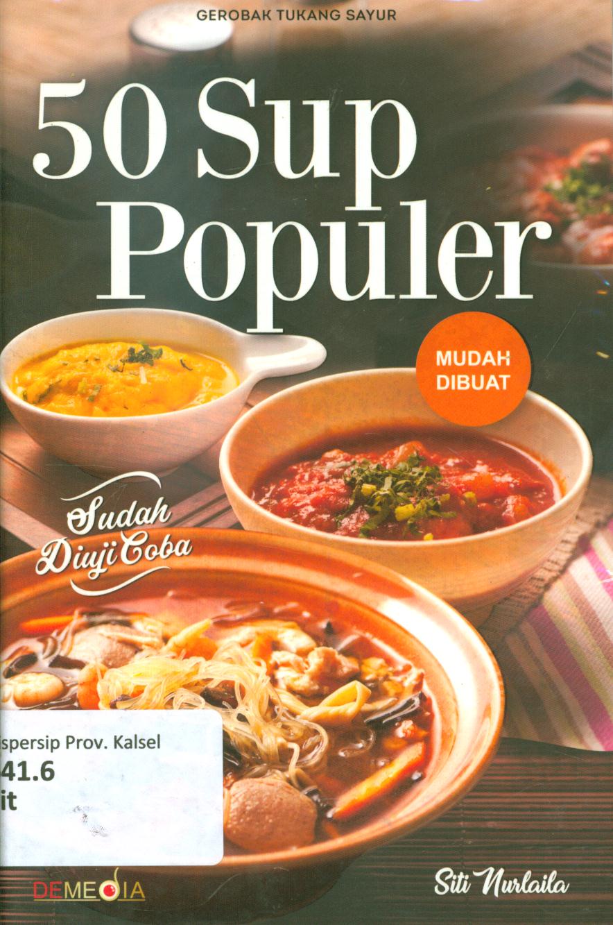 Cover 50 sup populer / Siti Nurlaila ; penyunting, Ayu Kharie
