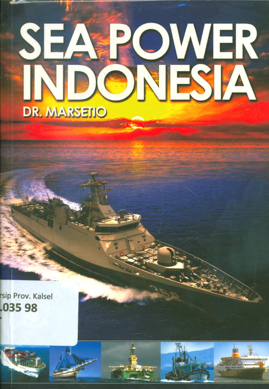 Cover Sea power Indonesia / Marsetio
