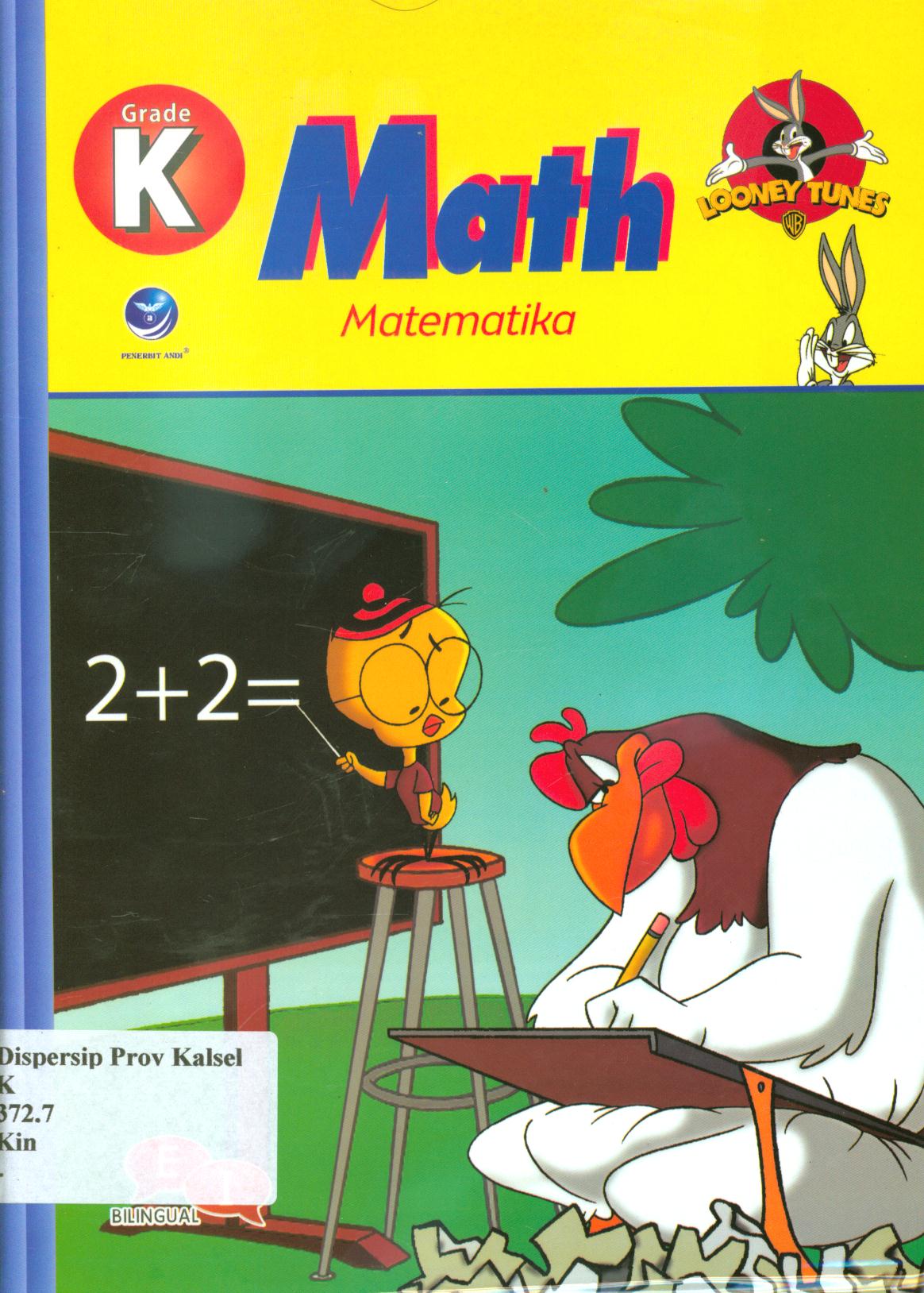 Cover Kindergarten math :  Matematika / Warner Bros ; penerjemah, Ariata