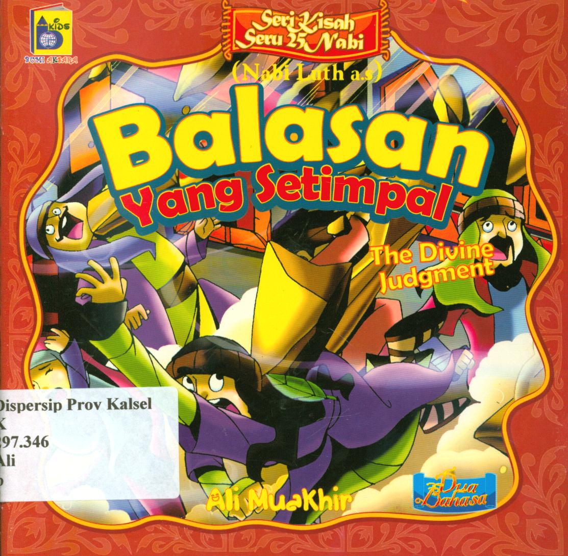 Cover Balasan yang setimpal (The divine judgment) / Ali Muakhir ; penerjemah, Pratama Almahdaly