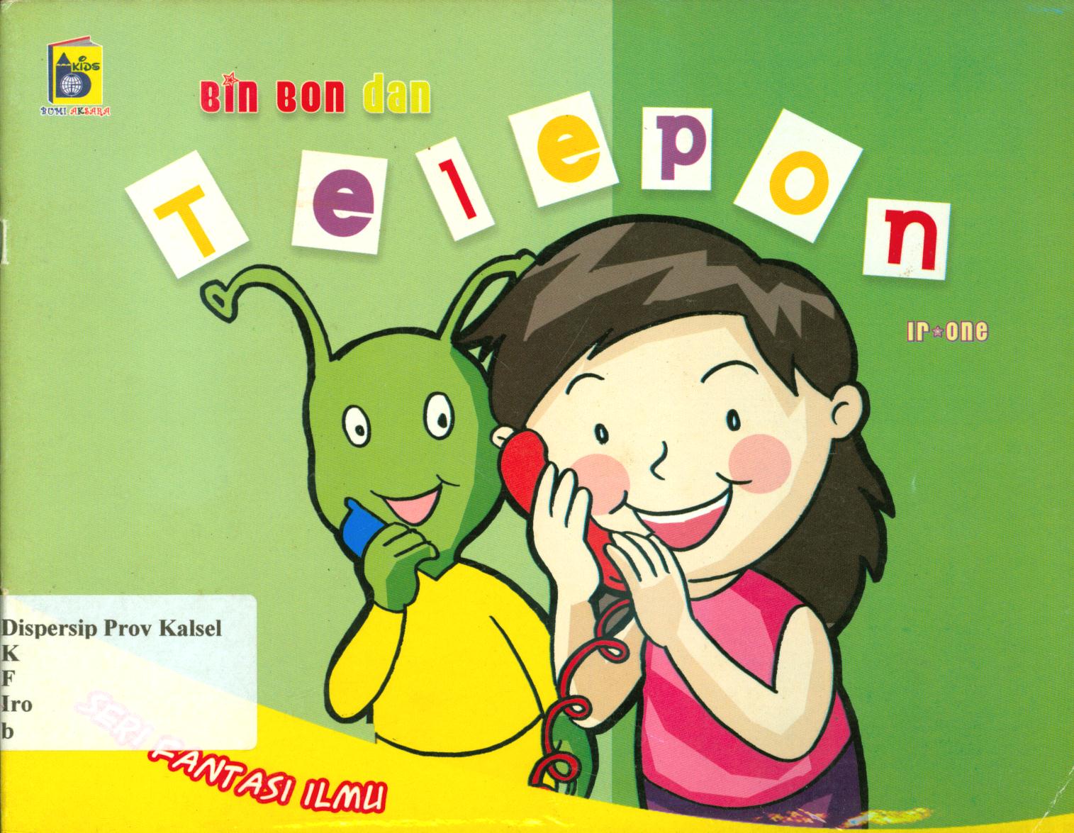Cover Bin bon dan telepon / Irwan Nuswantoro ; editor, Imran Laha