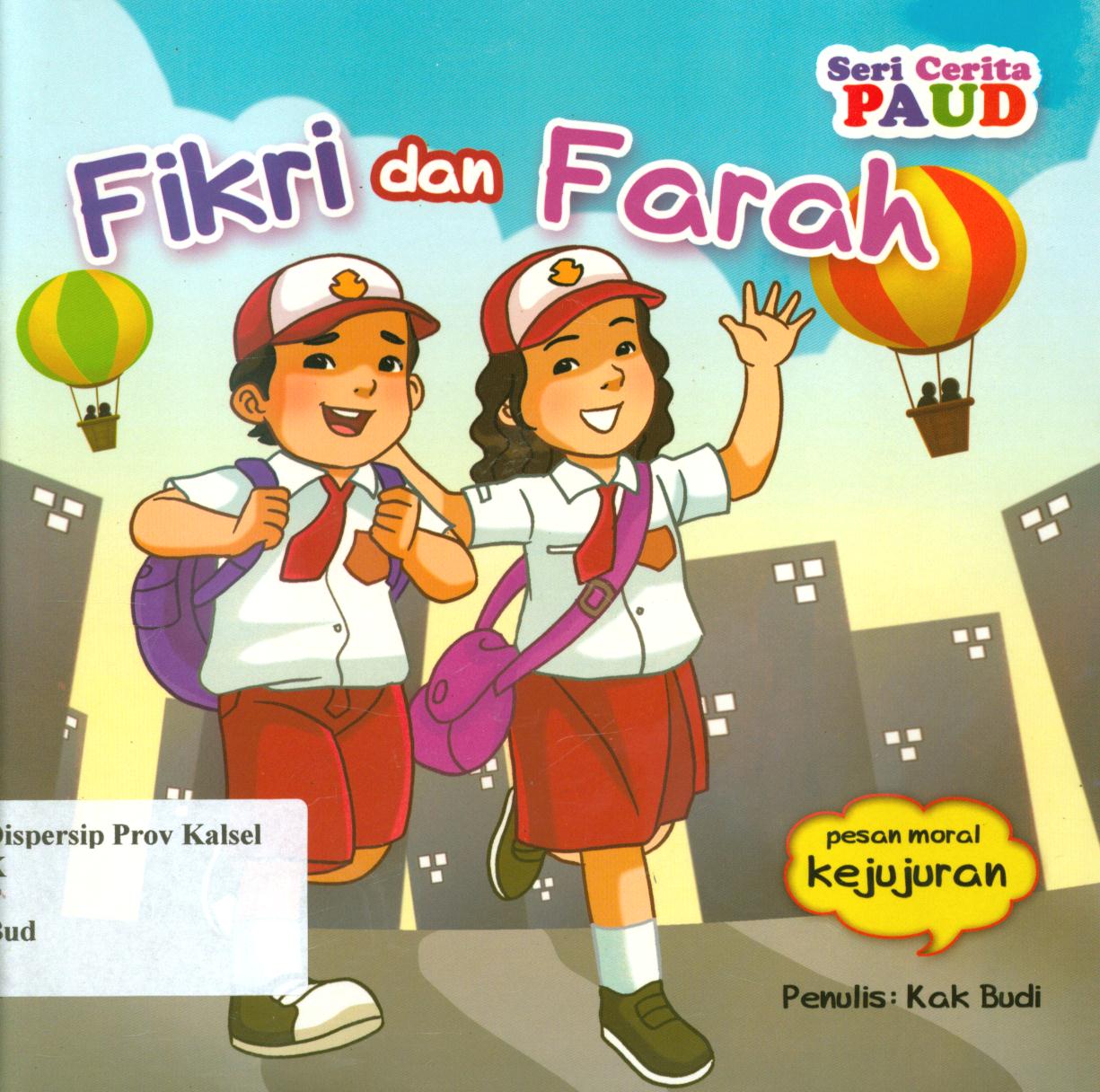 Cover Fikri dan Farah / Kak Budi