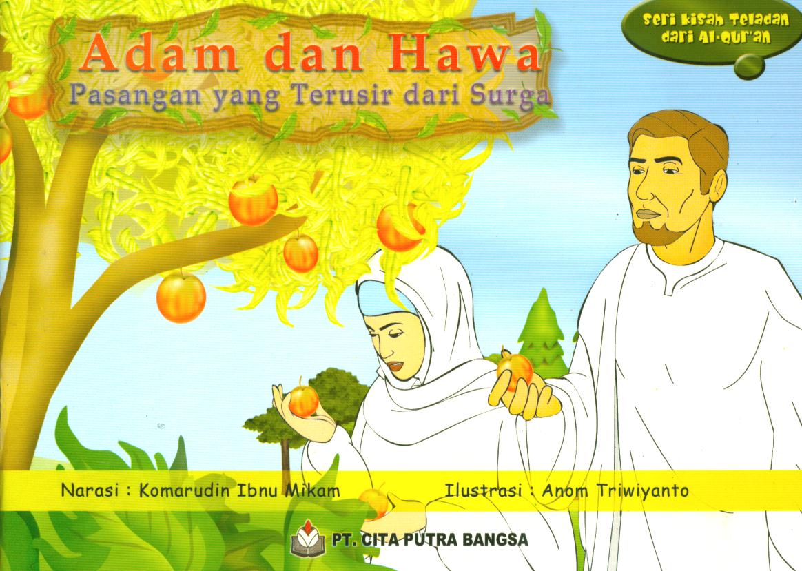 Cover Adam dan Hawa :  Pasangan yang terusir dari surga / Komarudin Ibnu Mikam