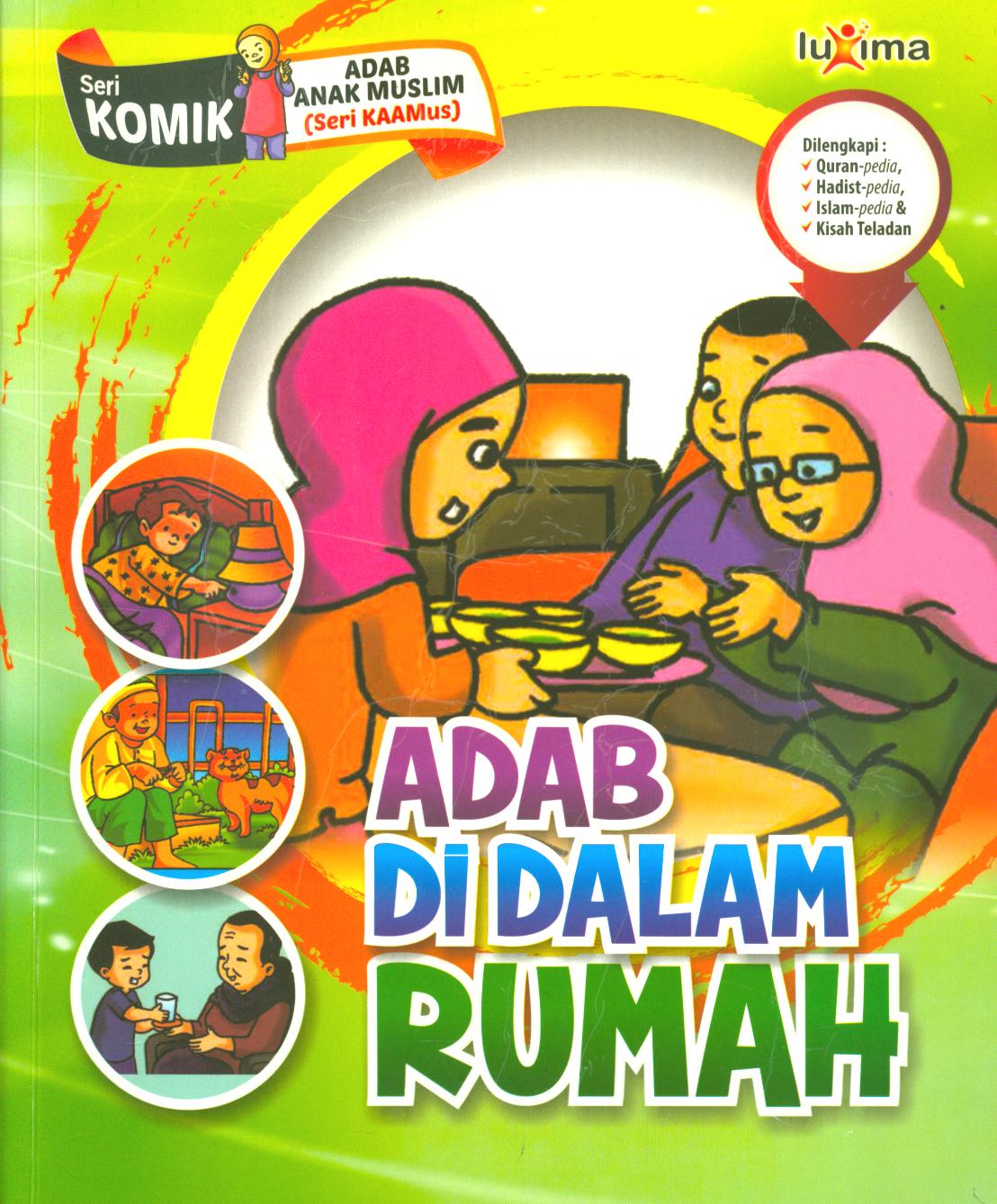 Cover Adab di dalam rumah / Rahayu Ummi Farida