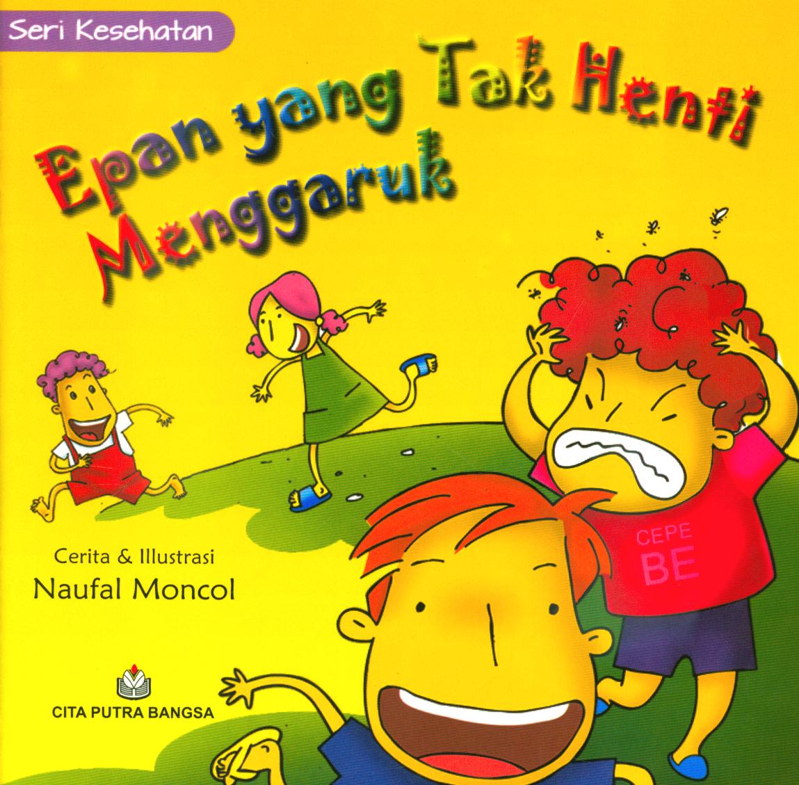 Cover Epan yang tak henti menggaruk / Naufal Moncol