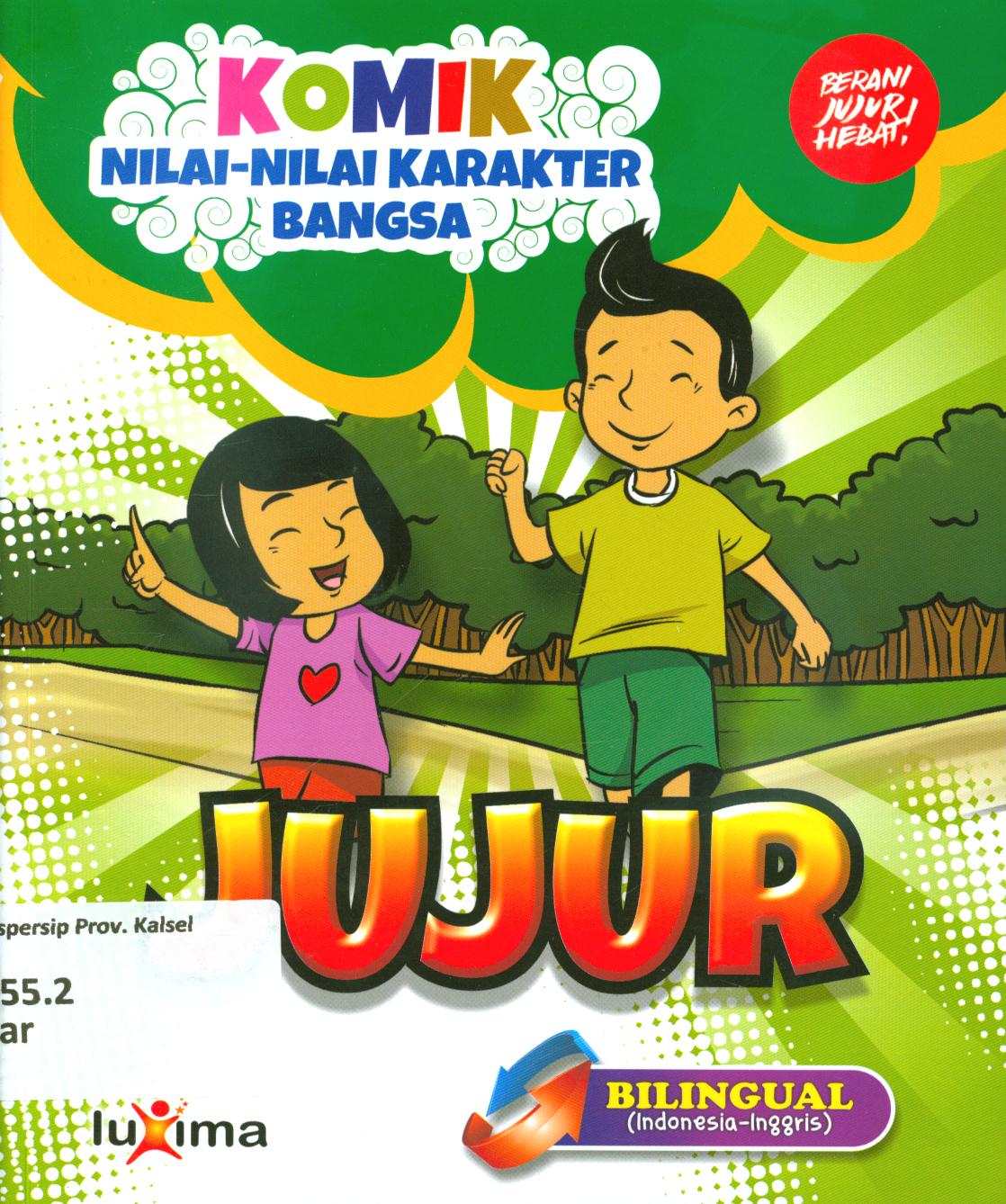 Cover Jujur (honest) / Rahayu Ummi Farida ; editor, Arif Anggoro ; penerjemah, Diyan Unmu Djuzah