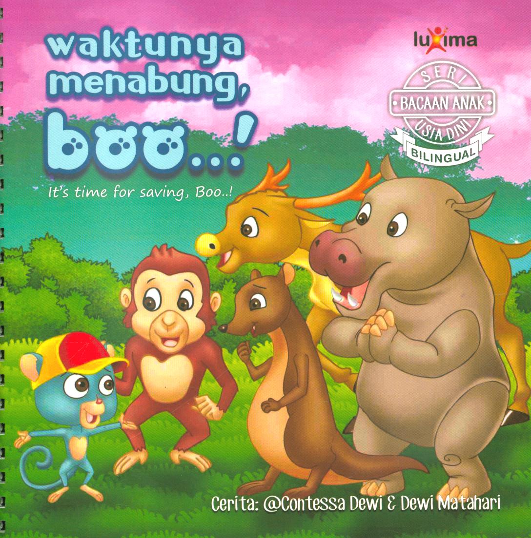 Cover Waktunya menabung Boo / Contessa Dewi dan Dewi Matahari