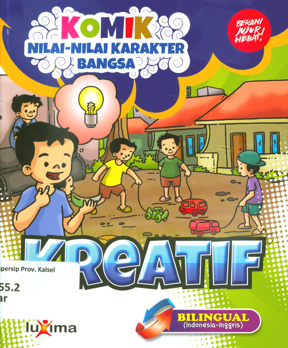 Cover Kreatif / Rahayu Ummi Farida, Nurul Ihsan, ; editor, Arif Anggoro ; penerjemah, Diyan Unmu Djuzah