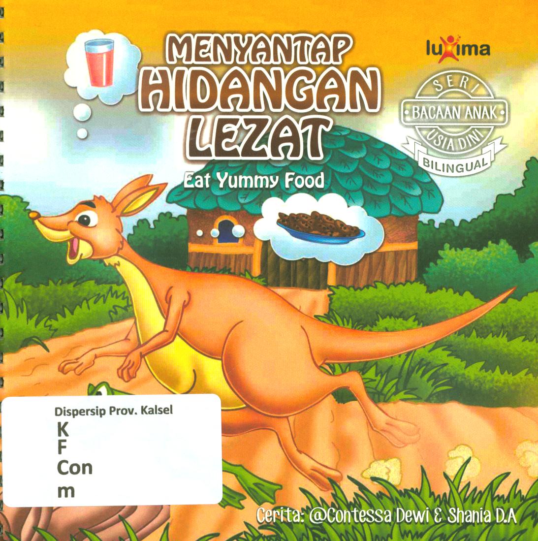 Cover Menyantap hidangan lezat (Eat Yummy Food) / Contessa Dewi, Shania D.A