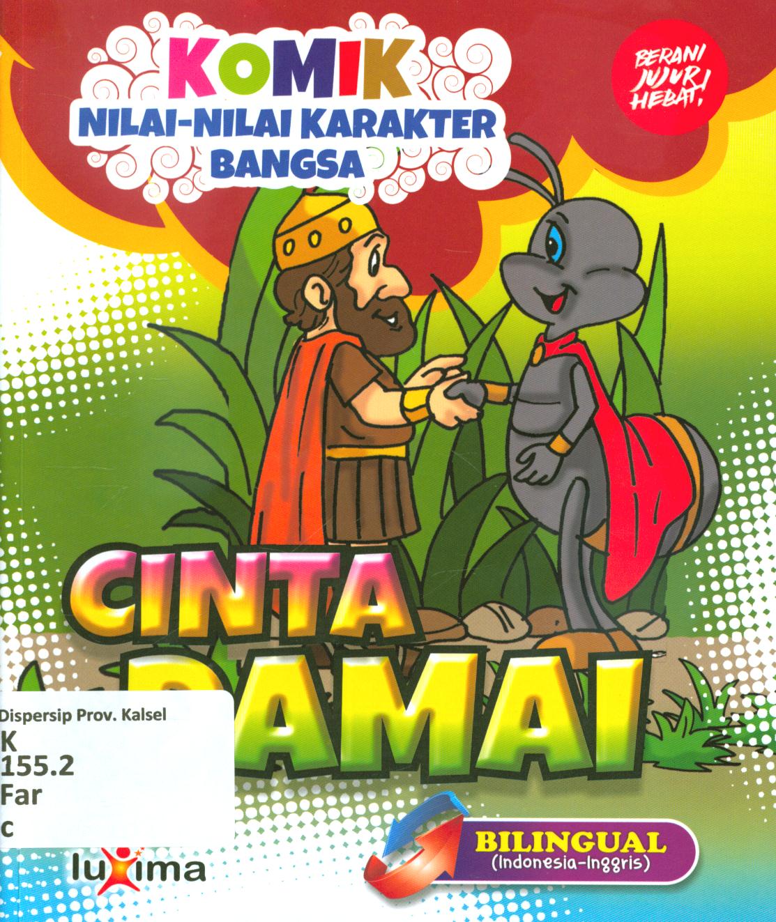Cover Cinta damail (Loving Peace) / Rahayu Ummi Farida, Nurul Ihsan ; editor, Arif Anggoro ; penerjemah, Diyan Unmu Djuzah