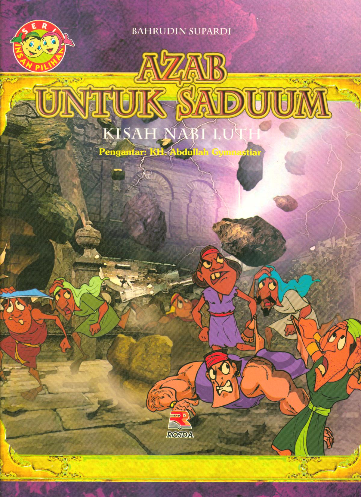 Cover Azab untuk saduum (kisah Nabi Luth) / Bahrudin Supardi