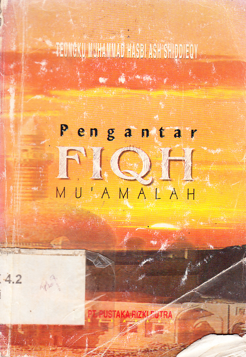Cover Pengantar Fiqh Mu'amalah / Teungku Muhammad Hasbi Ash Shiddieqy