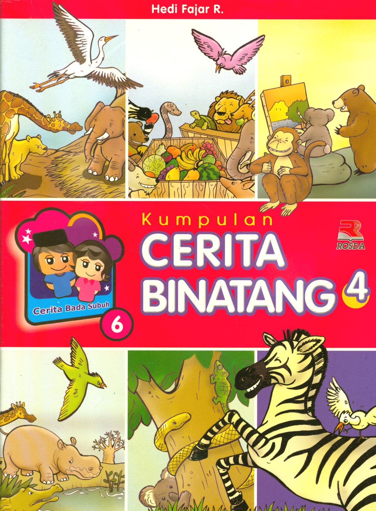 Cover Kumpulan cerita binatang 4 / Hedi Fajar R