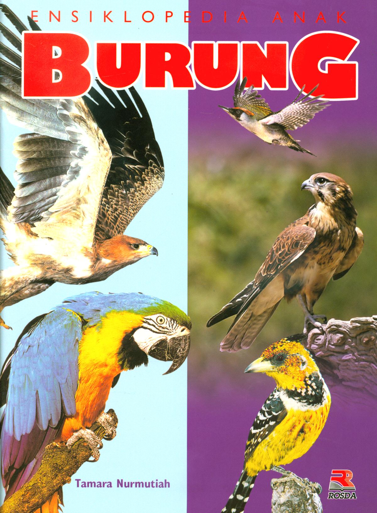 Cover Ensiklopedia anak burung / Tamara Nurmutiah ; penyunting, Pipih Latifah