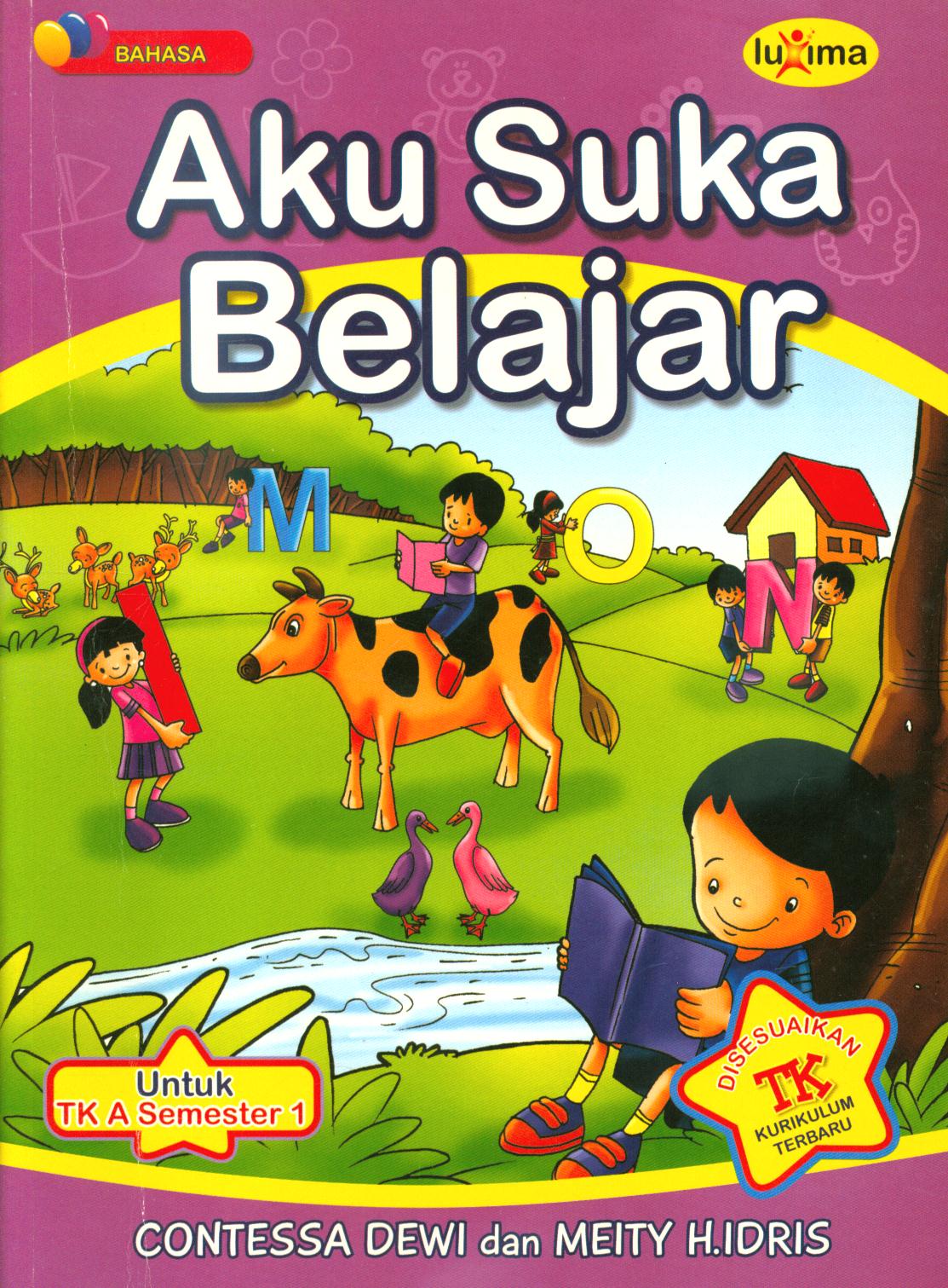 Cover Aku suka belajar / Contessa Dewi, Meity.H.Idris
