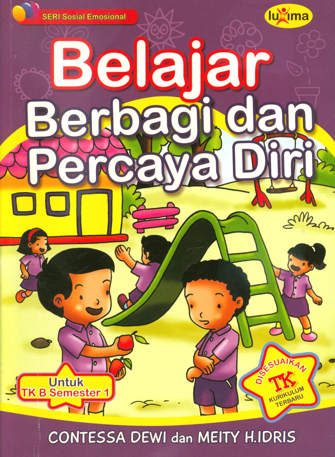 Cover Belajar berbagi dan percaya diri / Contessa Dewi, Meity.H. Idris