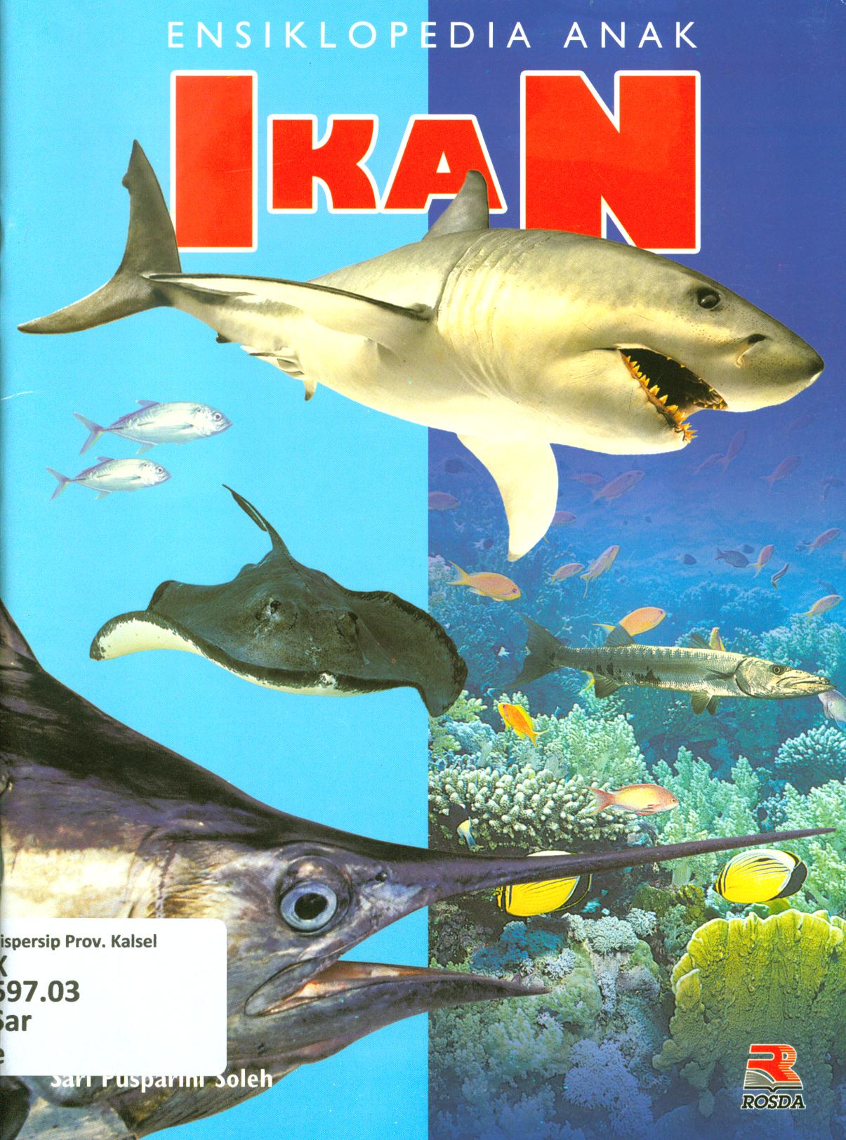 Cover Ensiklopedia anak ikan / Sari Pusparini Soleh
