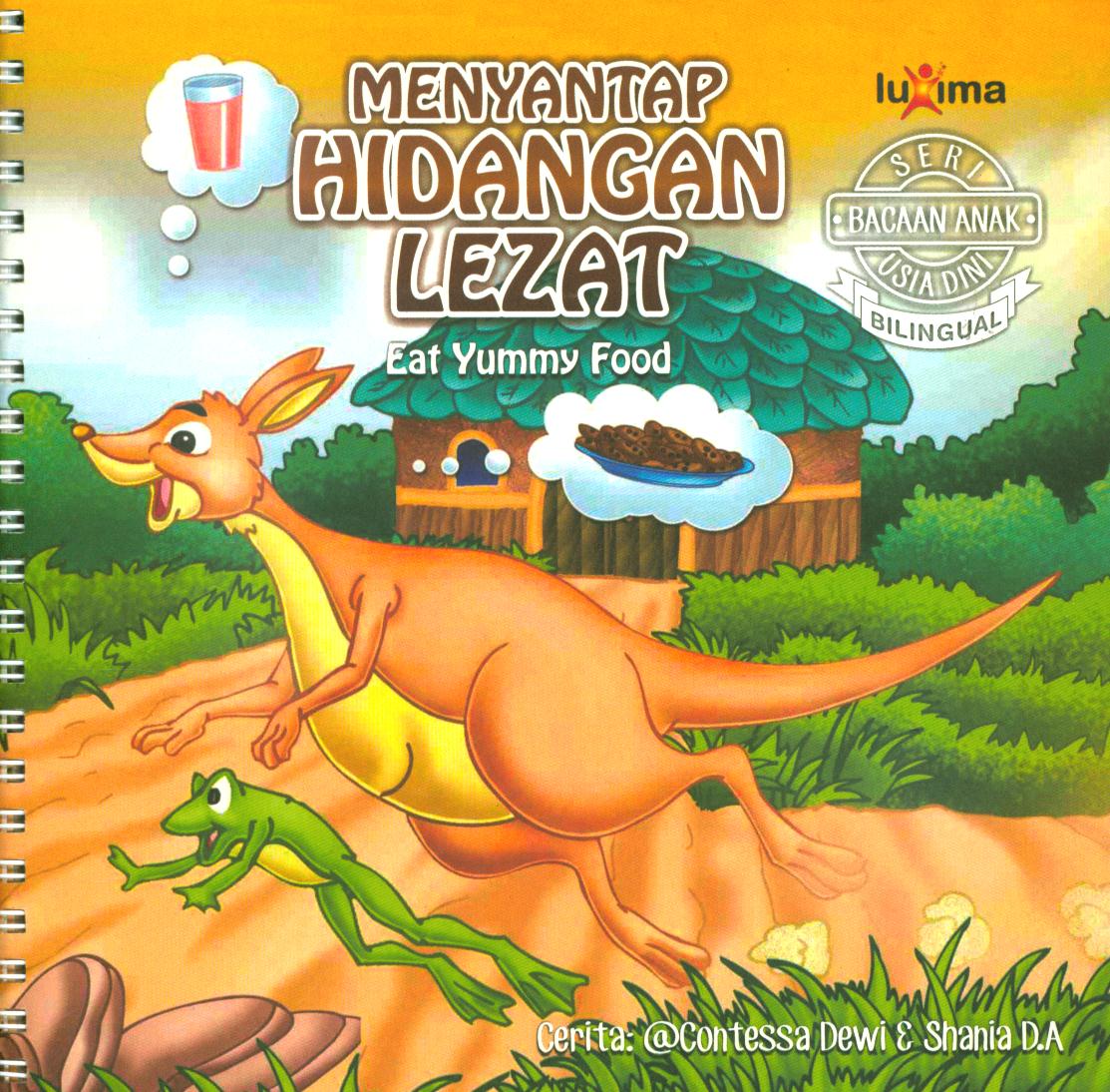 Cover Menyantap hidangan lezat (Eat Yummy Food) / Contessa Dewi, Shania D.A