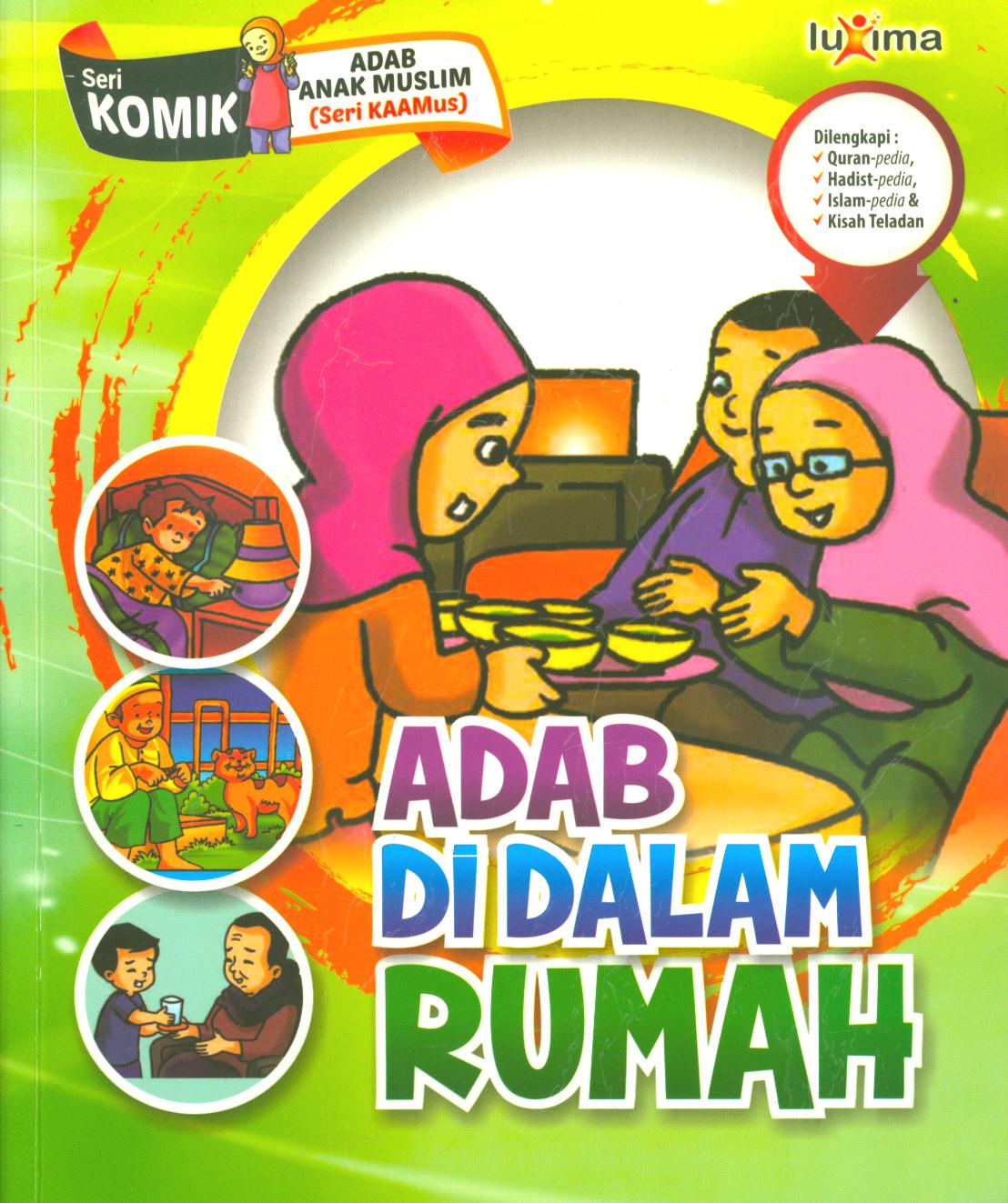 Cover Adab di dalam rumah / Rahayu Ummi Farida