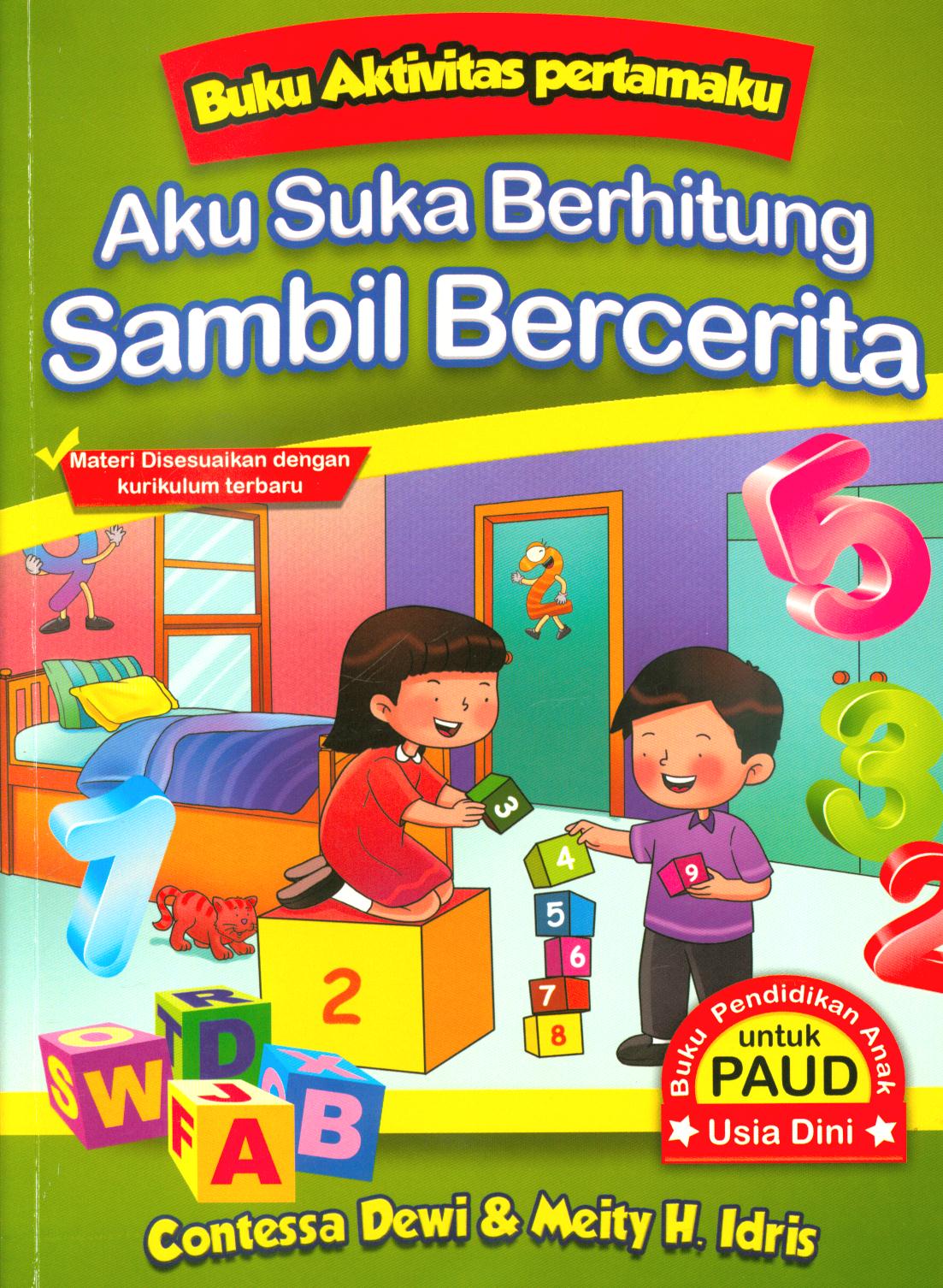 Cover Aku suka berhitung sambil bercerita / Contessa Dewi, Meity. H. Idris