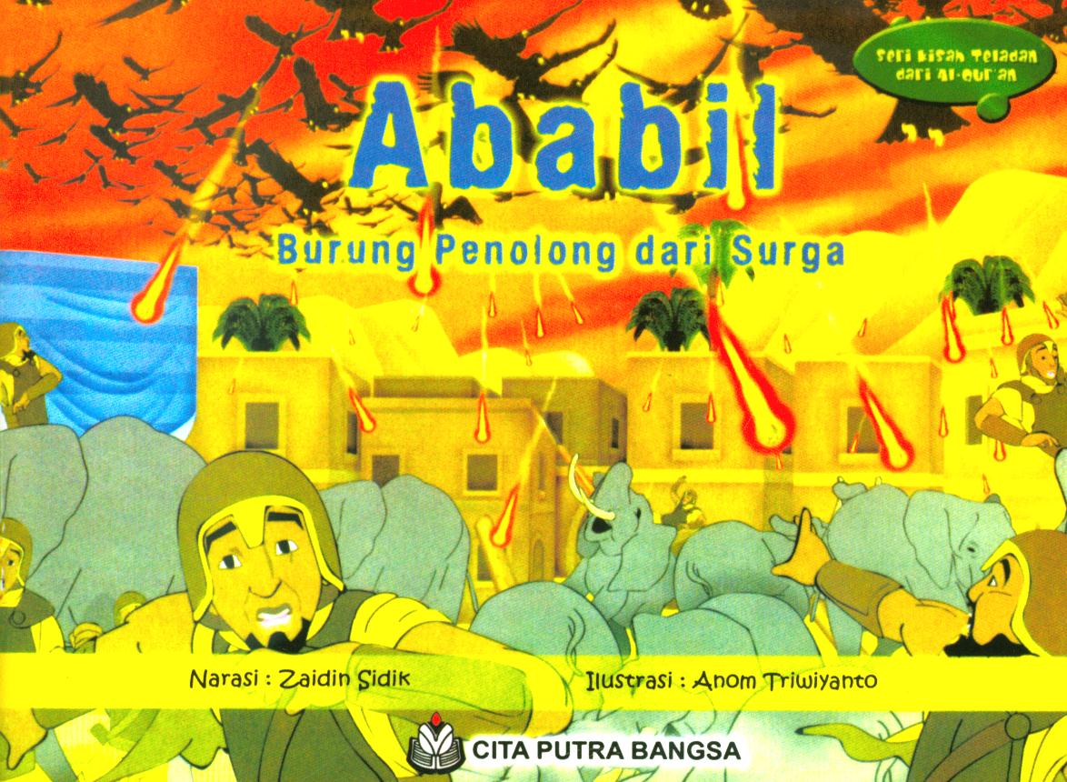 Cover Ababil :  Burung penolong dari surga / Zaidin Sidik
