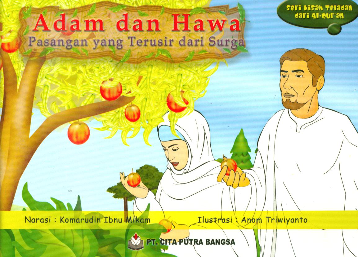 Cover Adam dan Hawa :  Pasangan yang terusir dari surga / Komarudin Ibnu Mikam