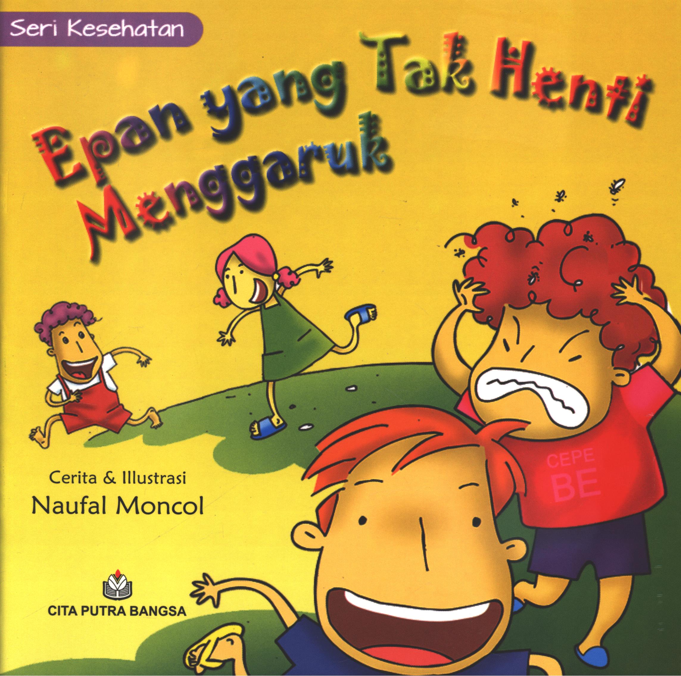 Cover Epan yang tak henti menggaruk / Naufal Moncol