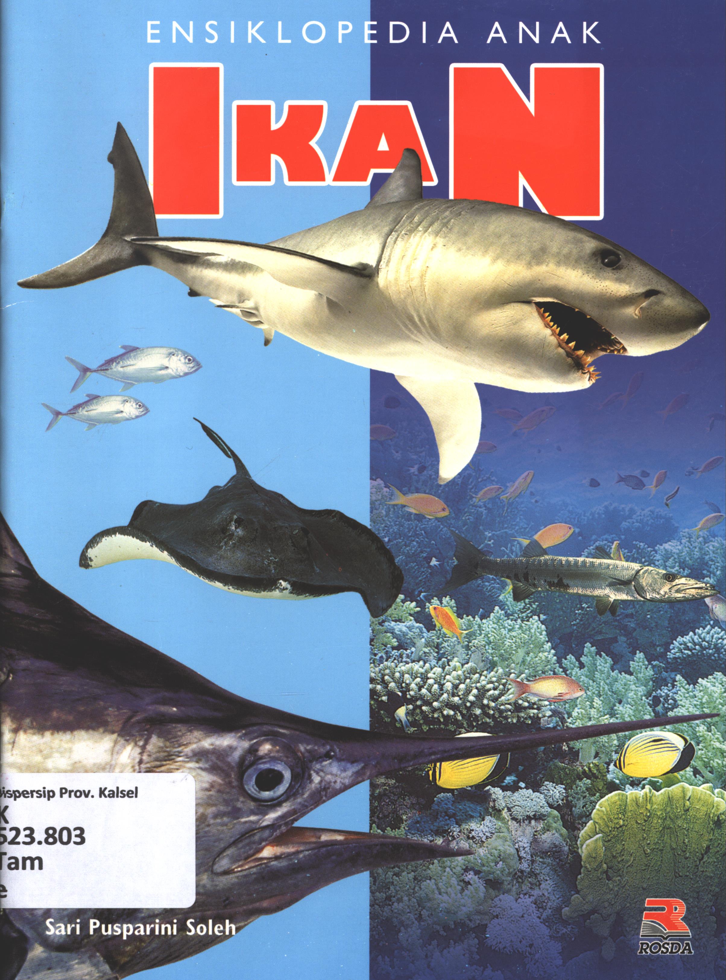 Cover Ensiklopedia anak ikan / Sari Pusparini Soleh
