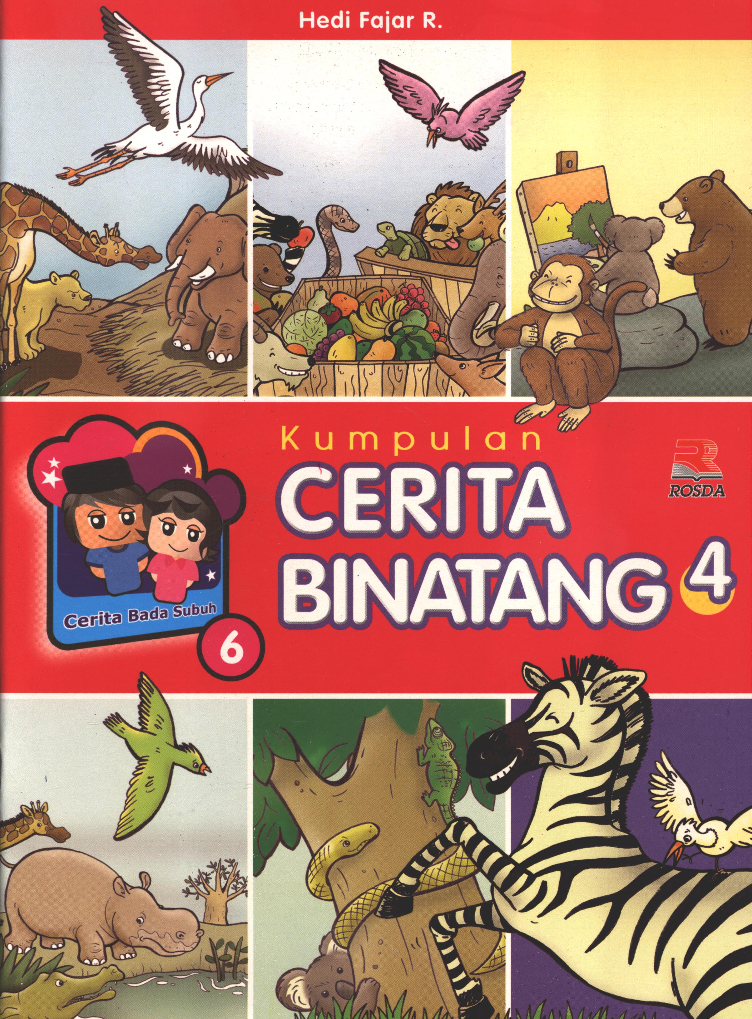 Cover Kumpulan cerita binatang 4 / Hedi Fajar R