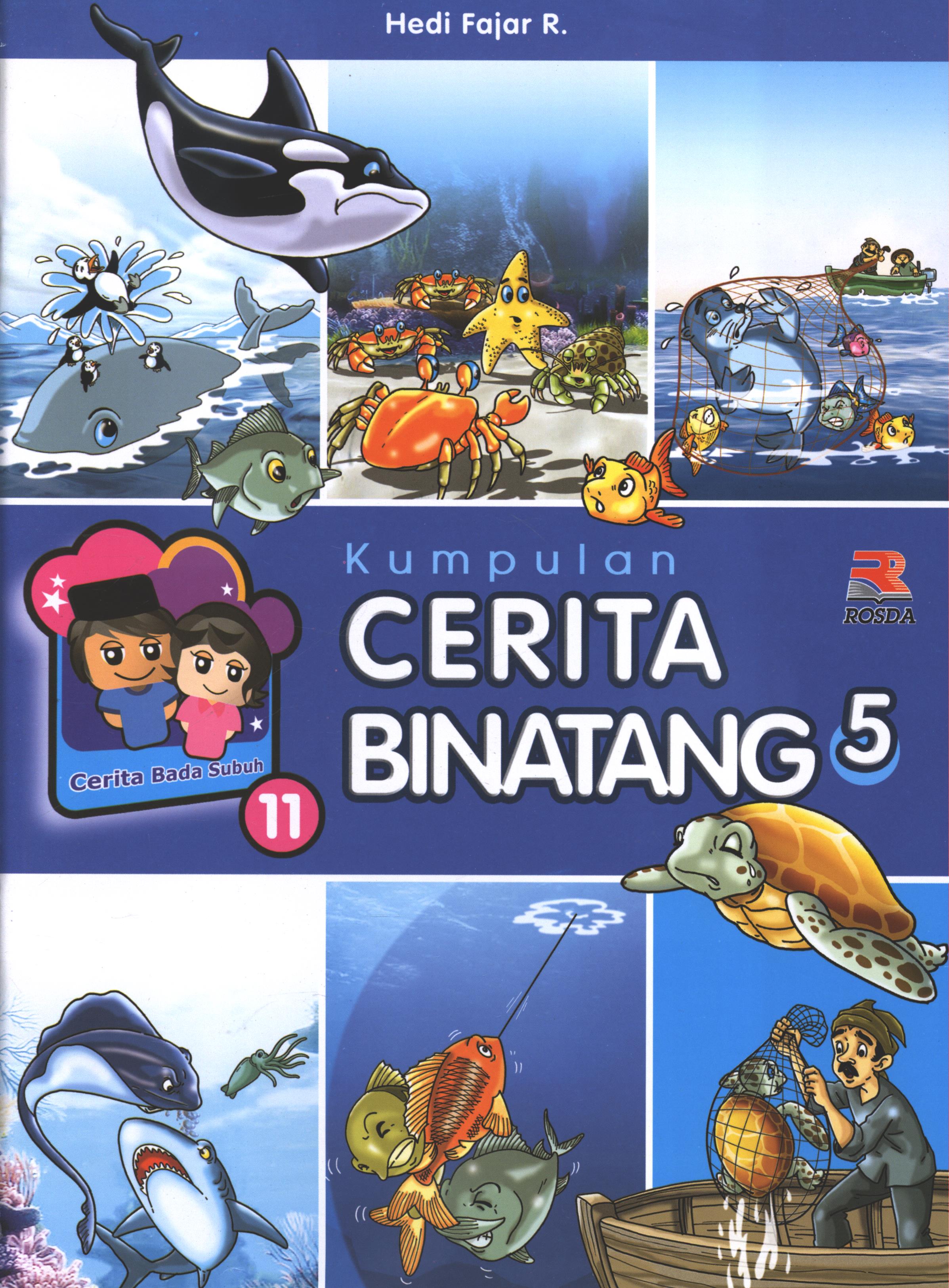 Cover Kumpulan cerita binatang 5 / Hedi Fajar R