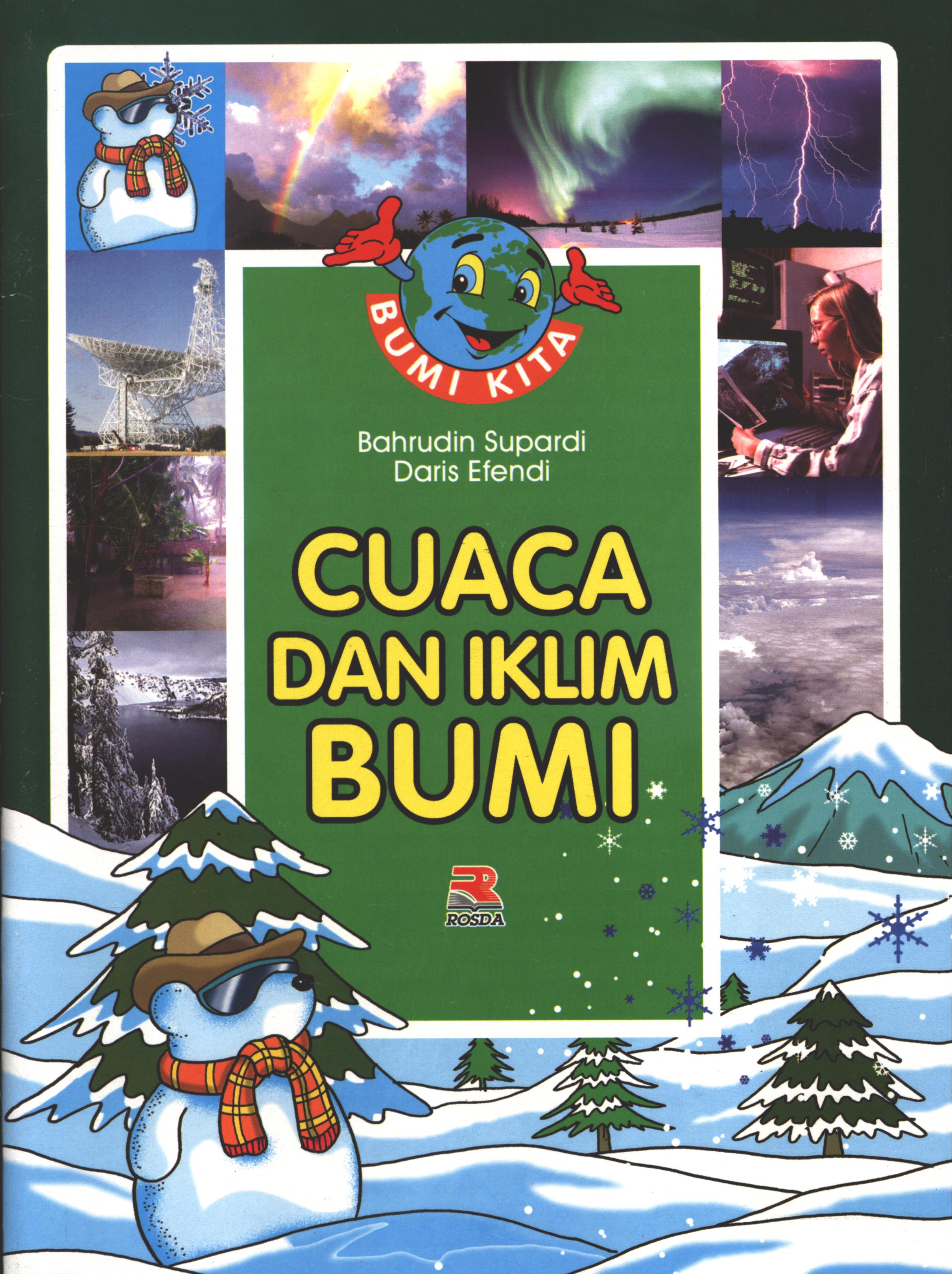 Cover Cuaca dan iklim bumi / Bahrudin Supardi, Daris Efendi