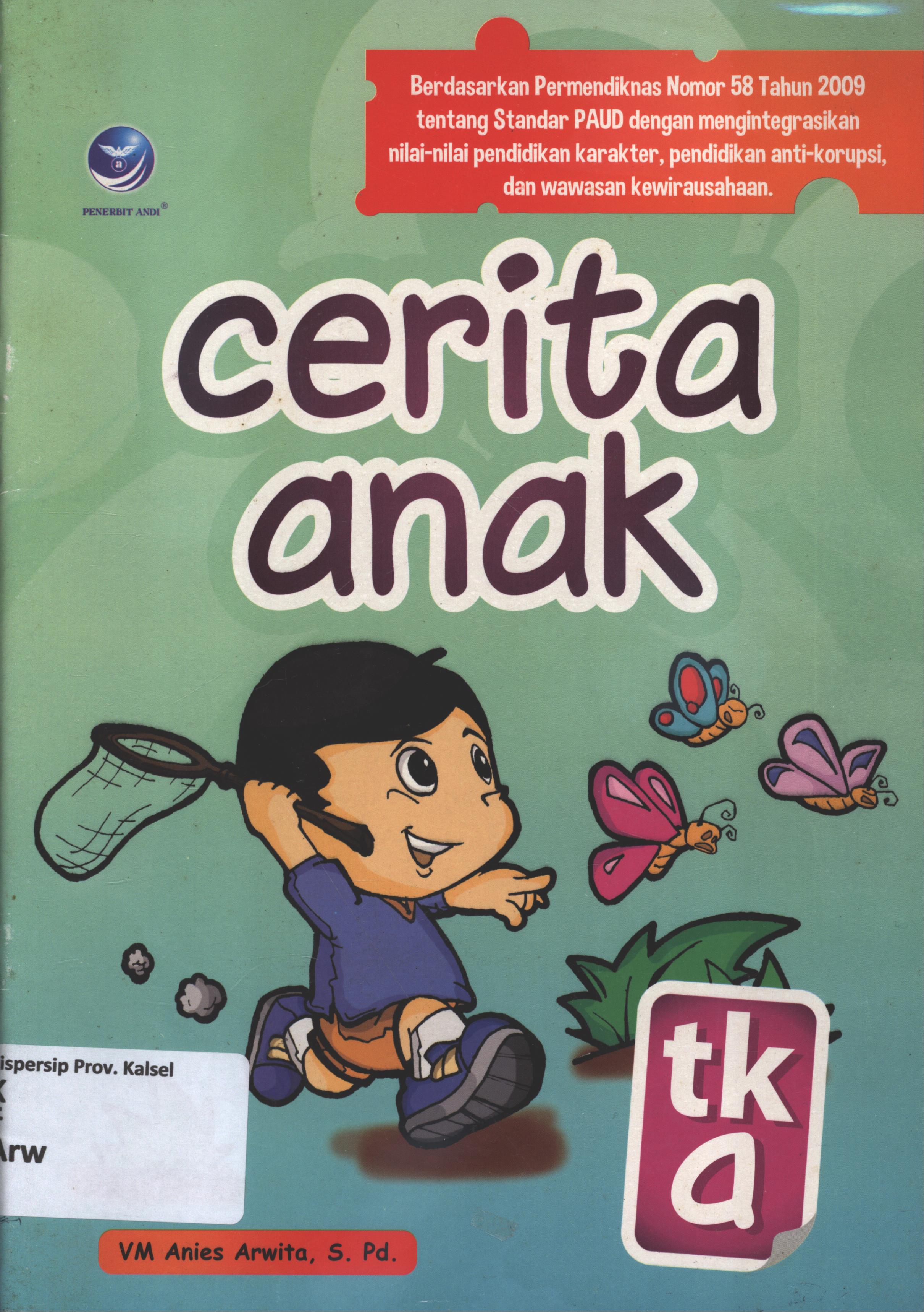 Cover Pintar membilang tk a / dini Aryani ; editor, E. Rahayu Prasetyaningsih.