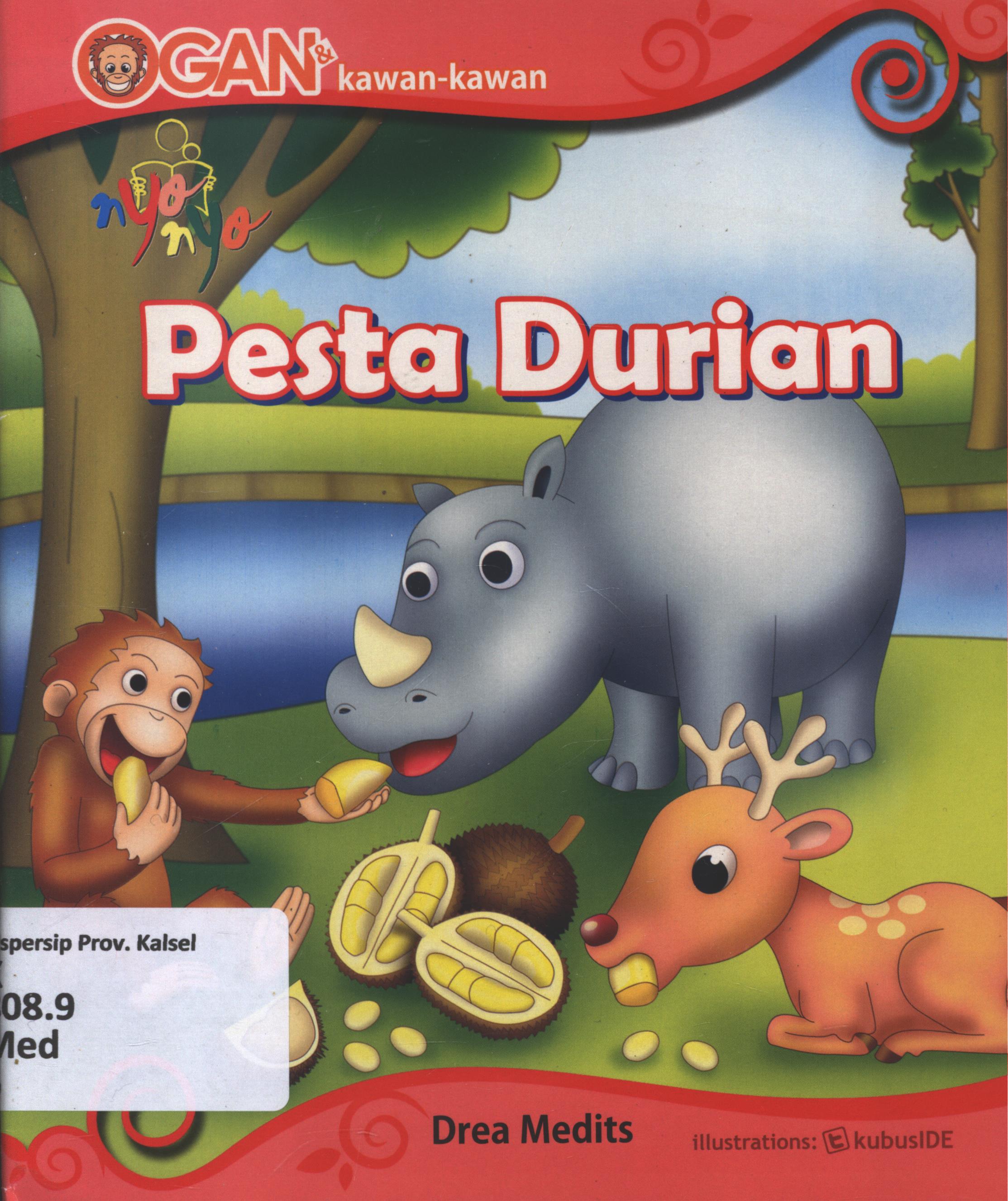 Cover Ogan dan kawan-kawan :  pesta durian / Drea Medits