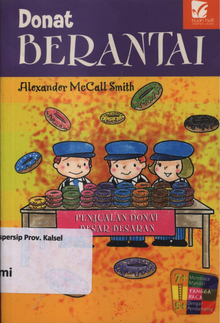 Cover Donat berantai / Alexander McCall Smith ; penerjemah, Harisa Permatasari ; penyunting, Herlina Sitorus