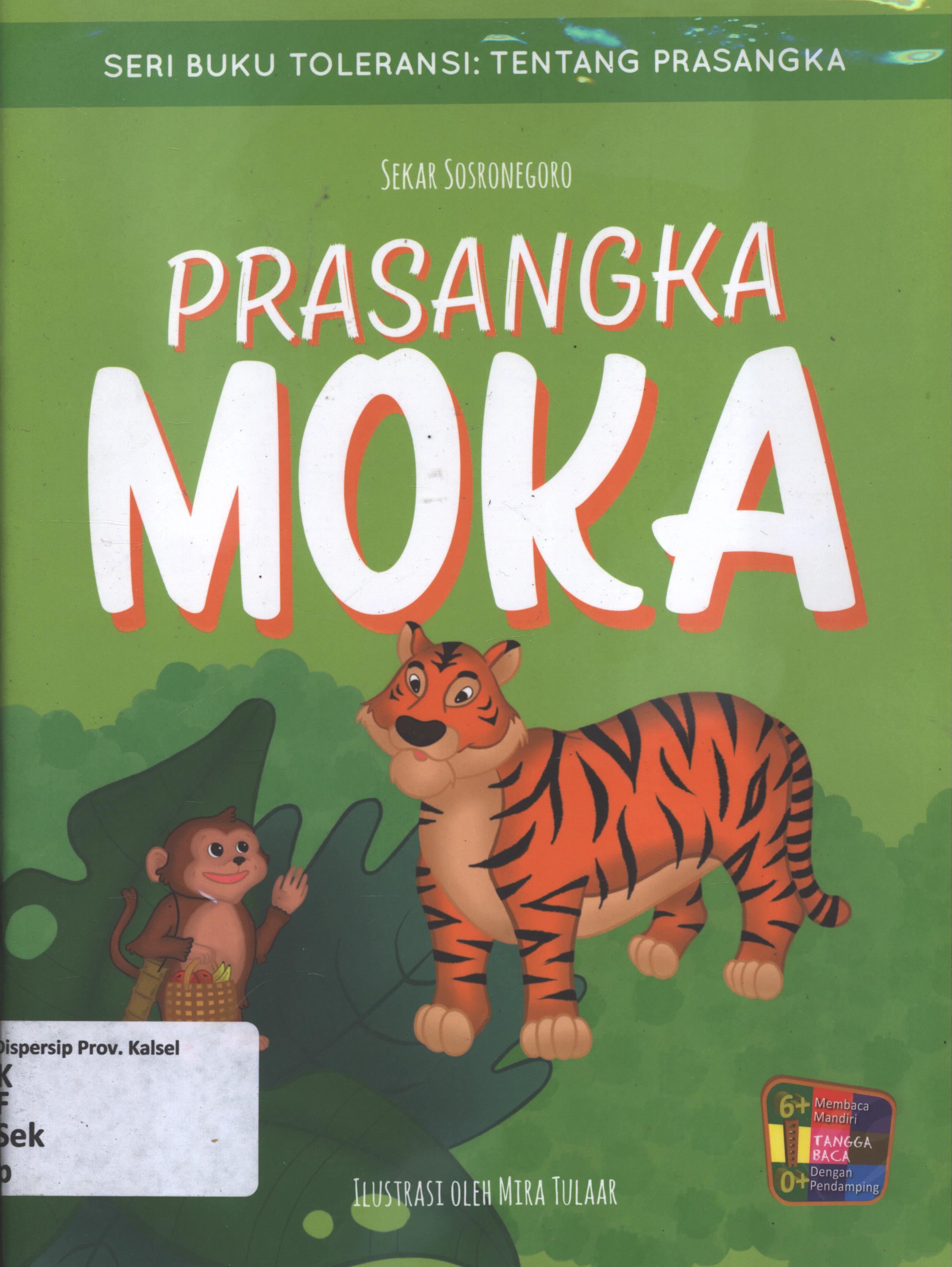 Cover Prasangka moka / Sekar Sosronegoro ; editor, Siti Nur Andini