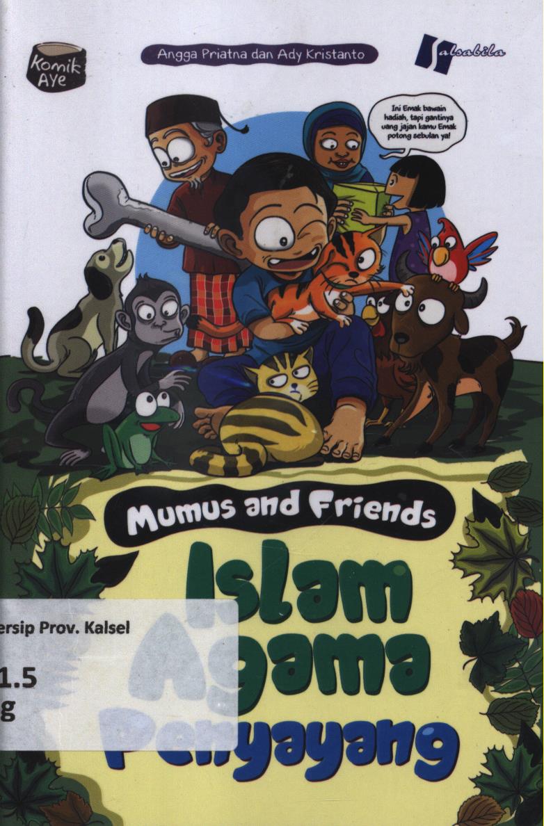 Cover Islam agama penyayang / Angga Priatna