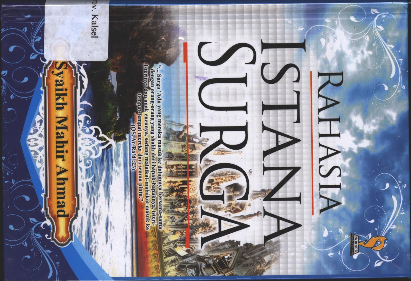 Cover Rahasia Istana Surga / Mahier Ahmad ; penerjemah, Wafi Marzuqi Ammar