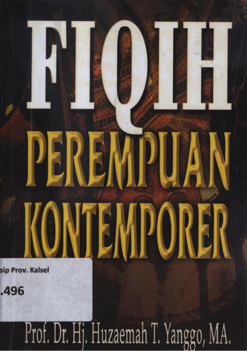 Cover Fiqih perempuan kontemporer / Hj. Huzaemah T. Yanggo