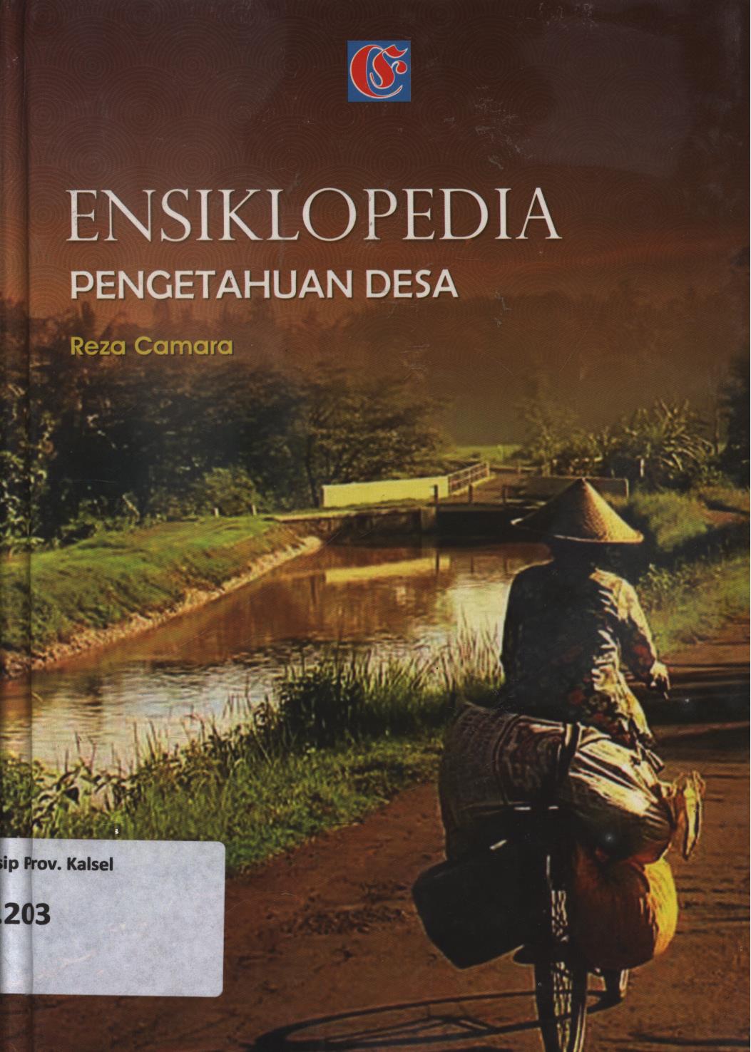 Cover Ensiklopedia :  Pengetahuan desa / Reza Camara