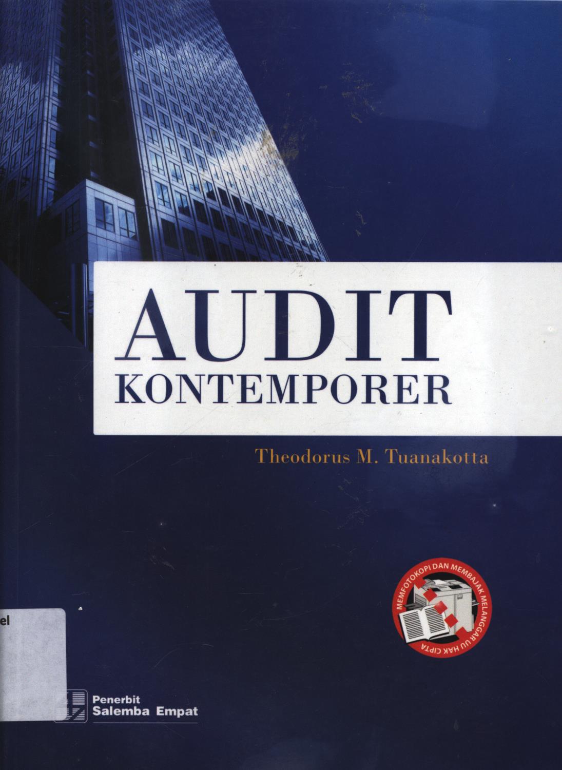 Cover Audit kontemporer / Theodorus M.Tuanakotta