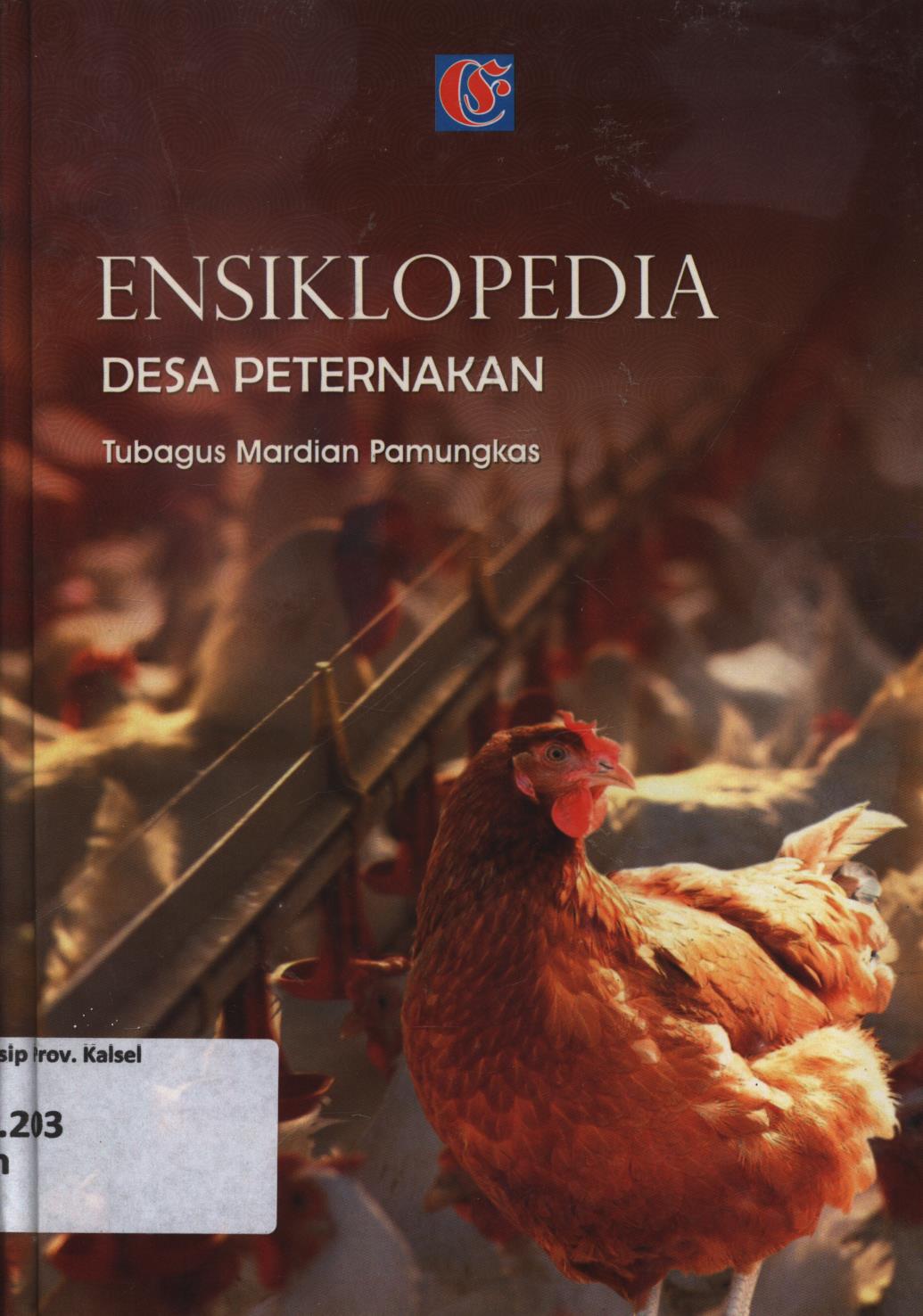 Cover Ensiklopedia :  Desa peternakan / Tubagus Mardian Pamungkas
