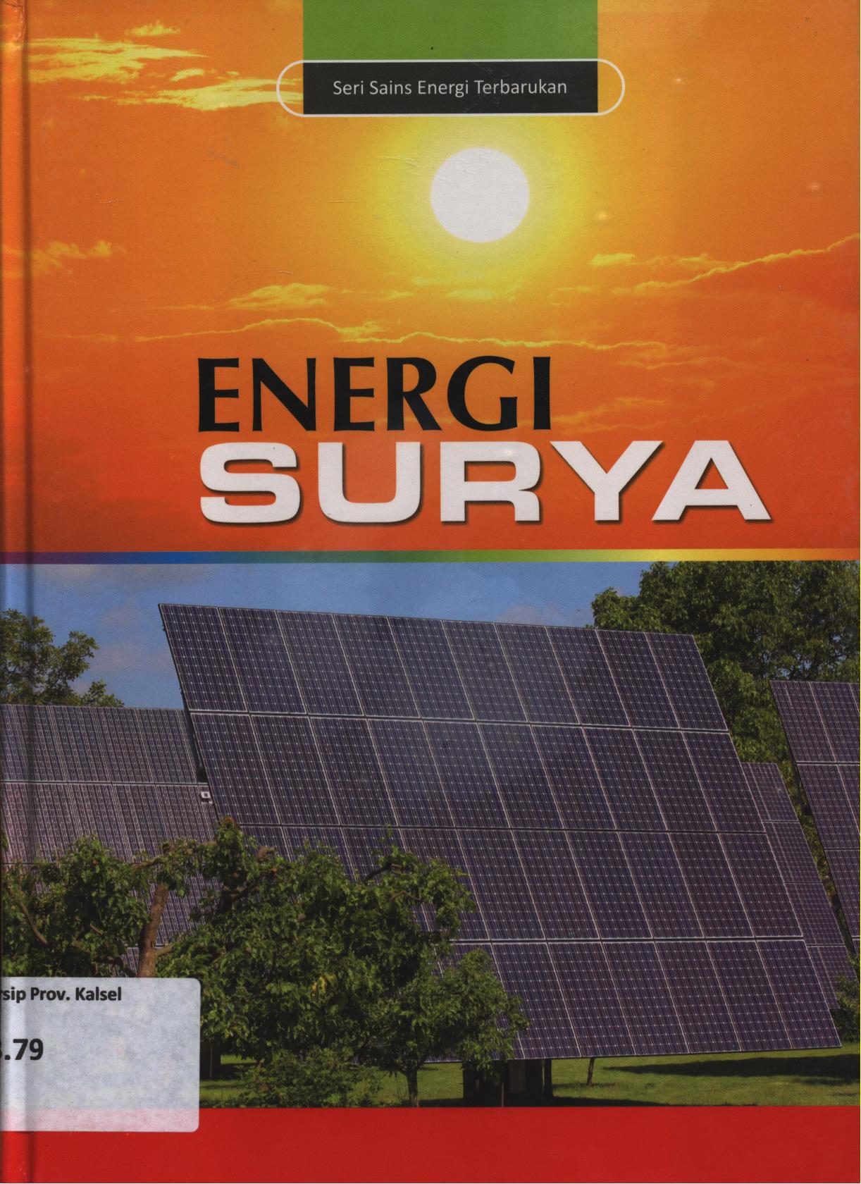 Cover Energi surya / Tutun Nugraha
