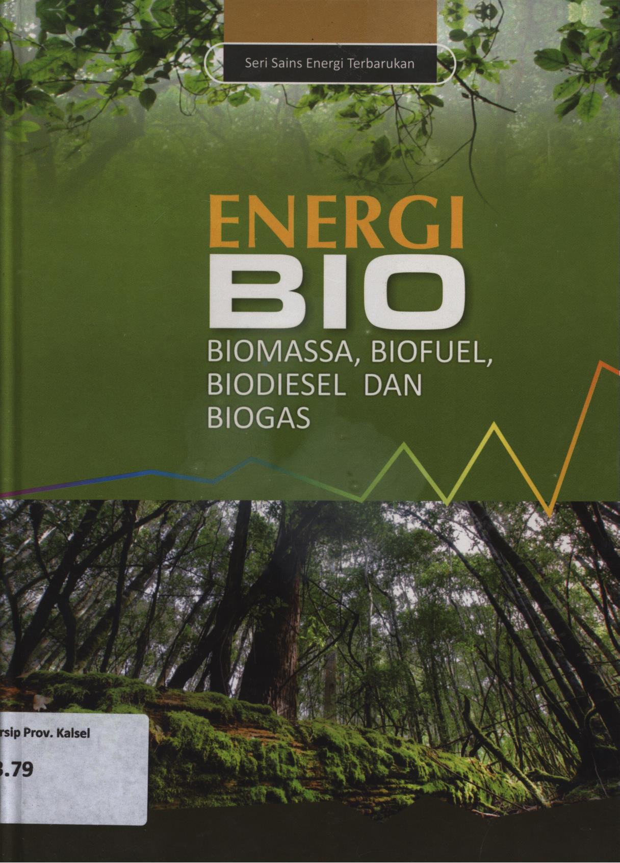 Cover Energi Biomassa, biofuel, biodiesel, dan diogas / Tutun Nugraha