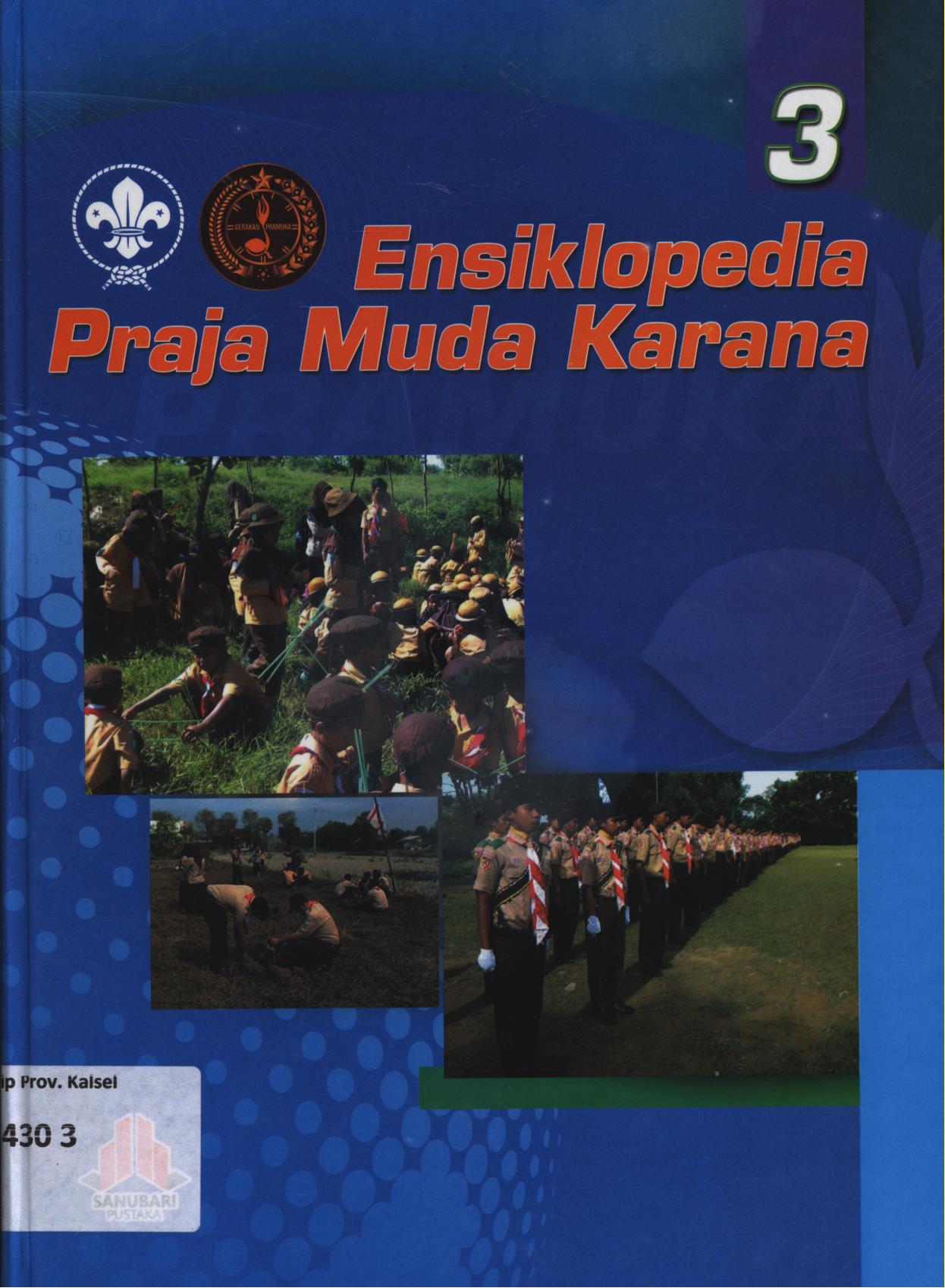 Cover Ensiklopedi pramuka 3 / Nur Eli Ibrahim