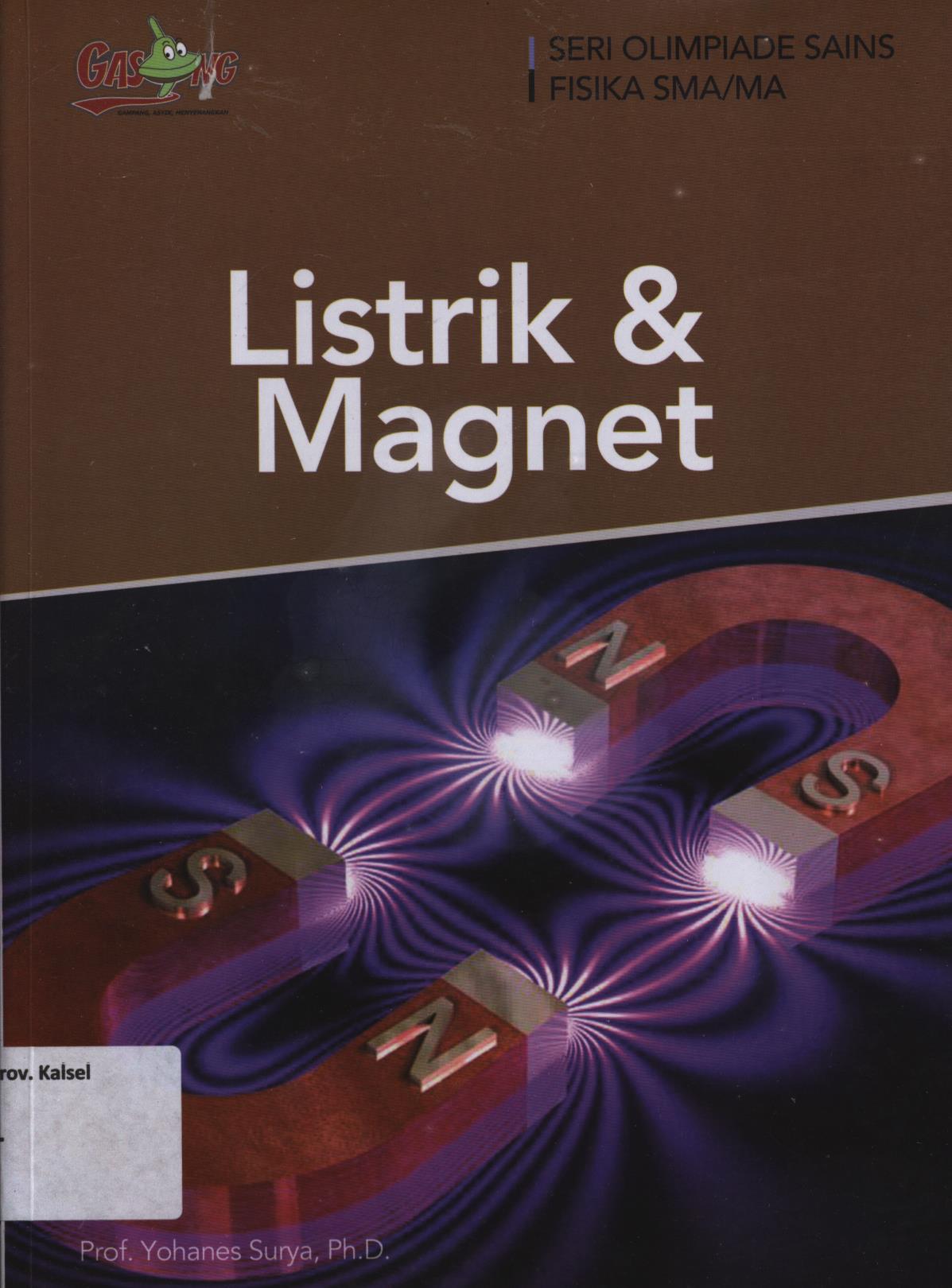 Cover Listrik dan magnet / Yohanes Surya
