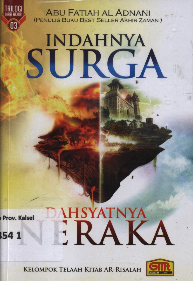 Cover Indahnya surga :  Dahsyatnya neraka / Kelompok Telaah Kitab Ar-Risalah