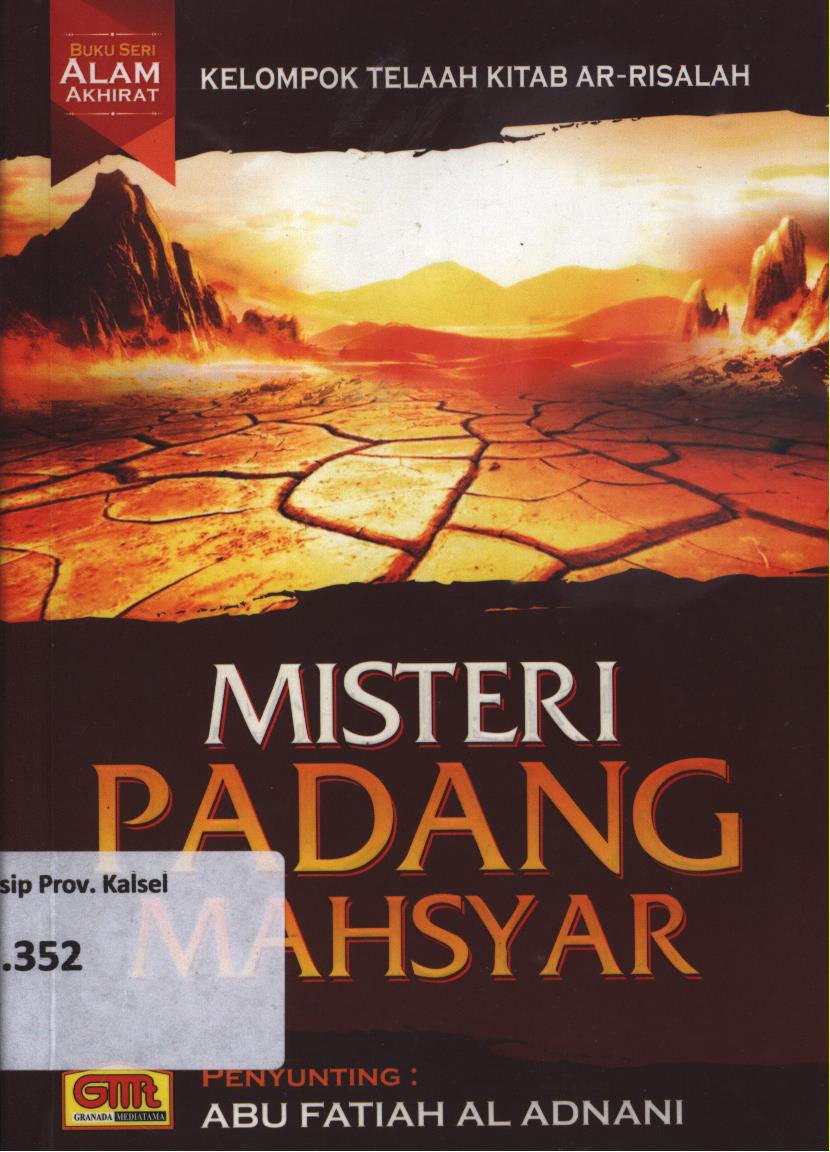 Cover Misteri padang mahsyar