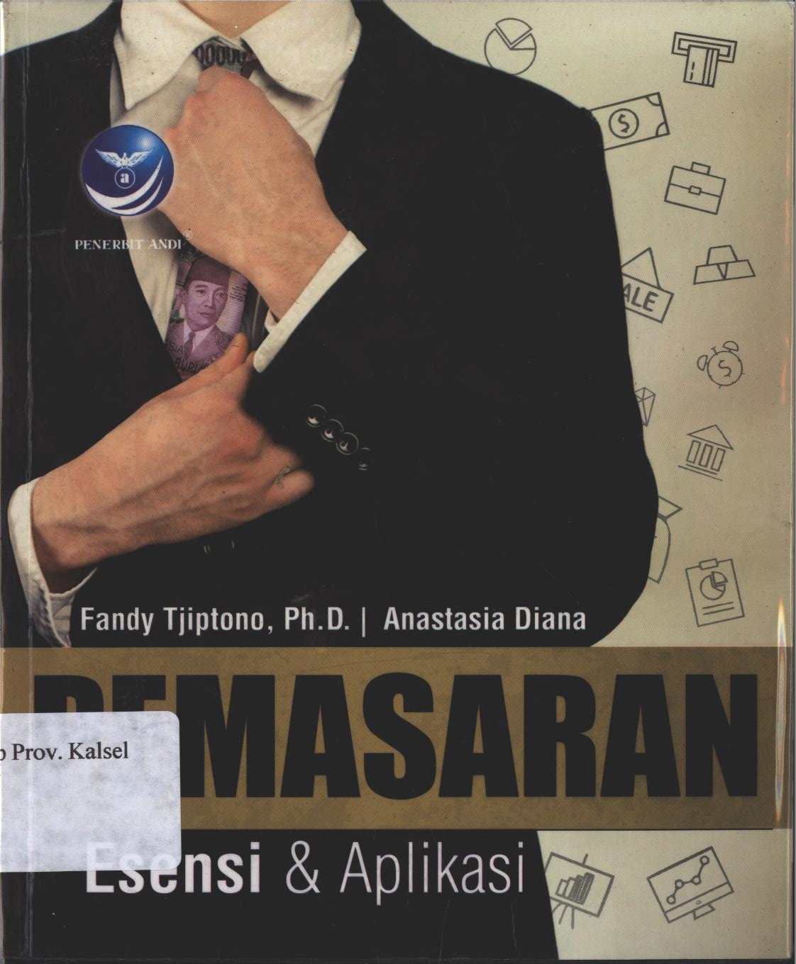 Cover Pemasaran / Fandi Tjiptono, ph.D