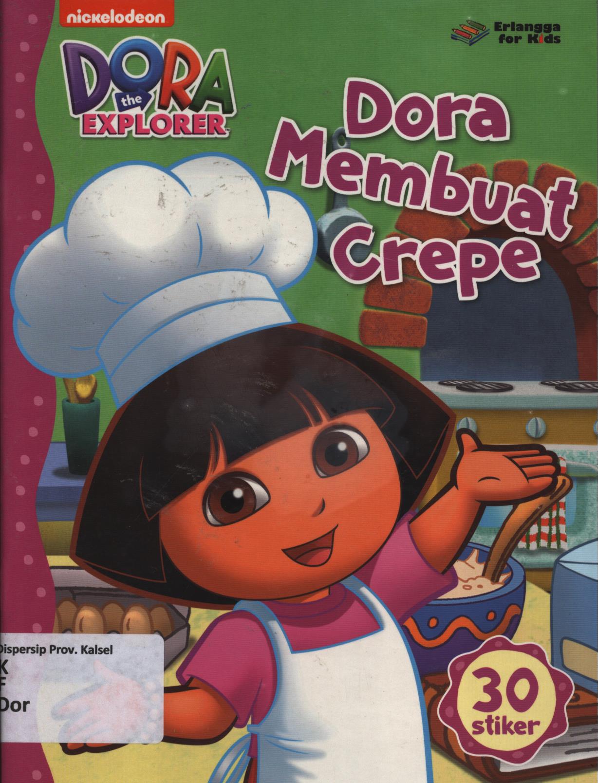 Cover Dora membuat crepe / editor, Ayu Prameswary, Windrati Hapsari