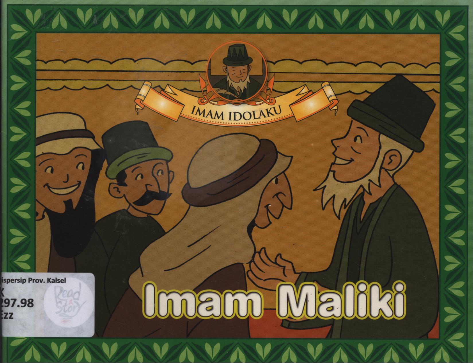Cover Imam Maliki (80-150 H) / Samih Athif Ez-Zain ; penerjemah, M. Nurkaib ; edith, Khairi Rumantati, Sayed Mahdi